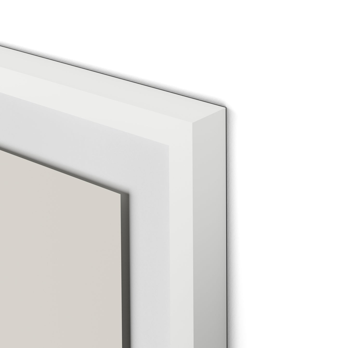 Structure 2 Framed Paper / 26.5 x 32 in / White