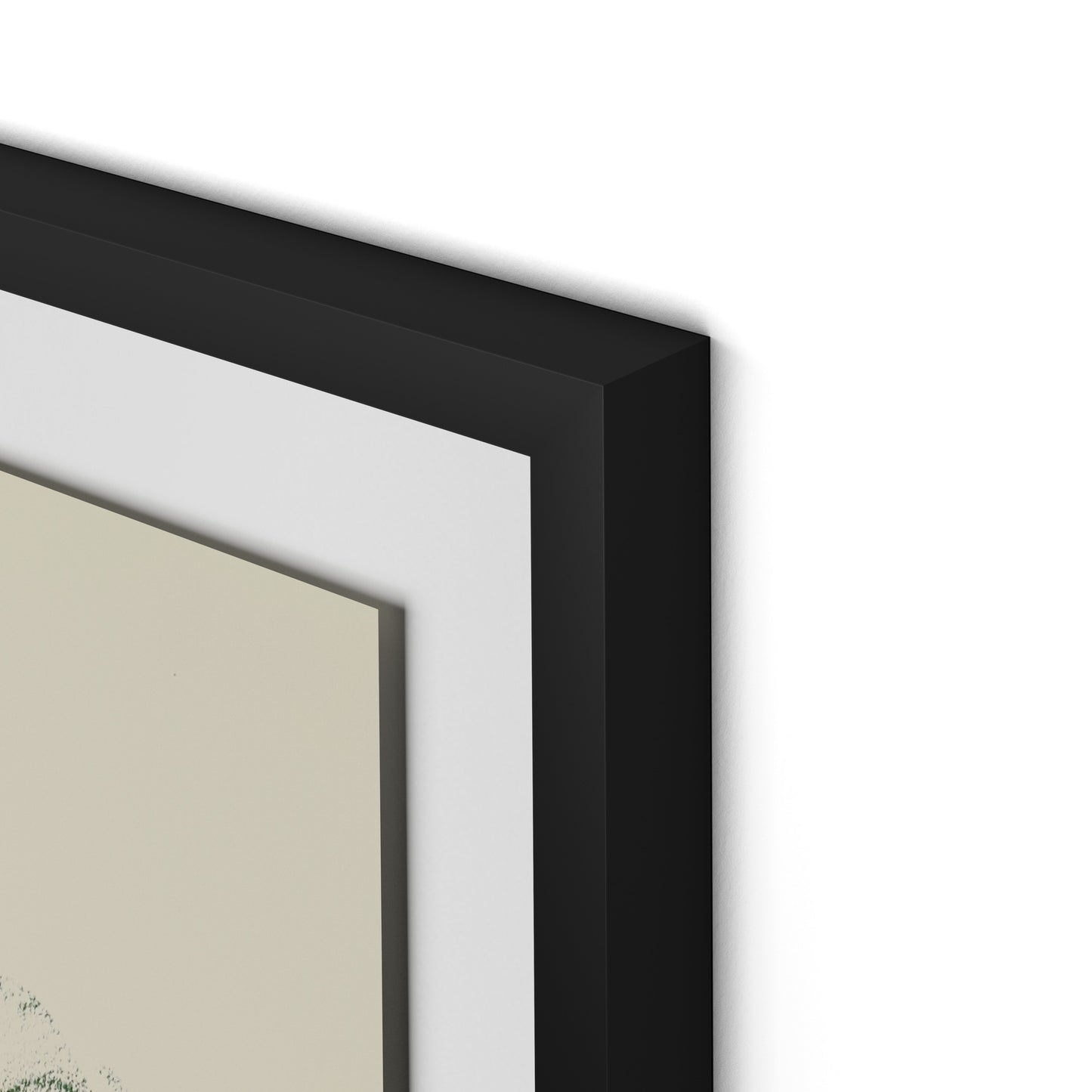 Rubbings 4 Framed Paper / 24 x 32 in / Black