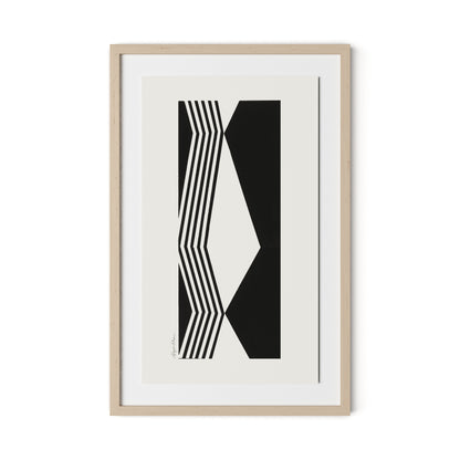 Touch Framed Paper / 20.5 x 32 in / Natural Maple
