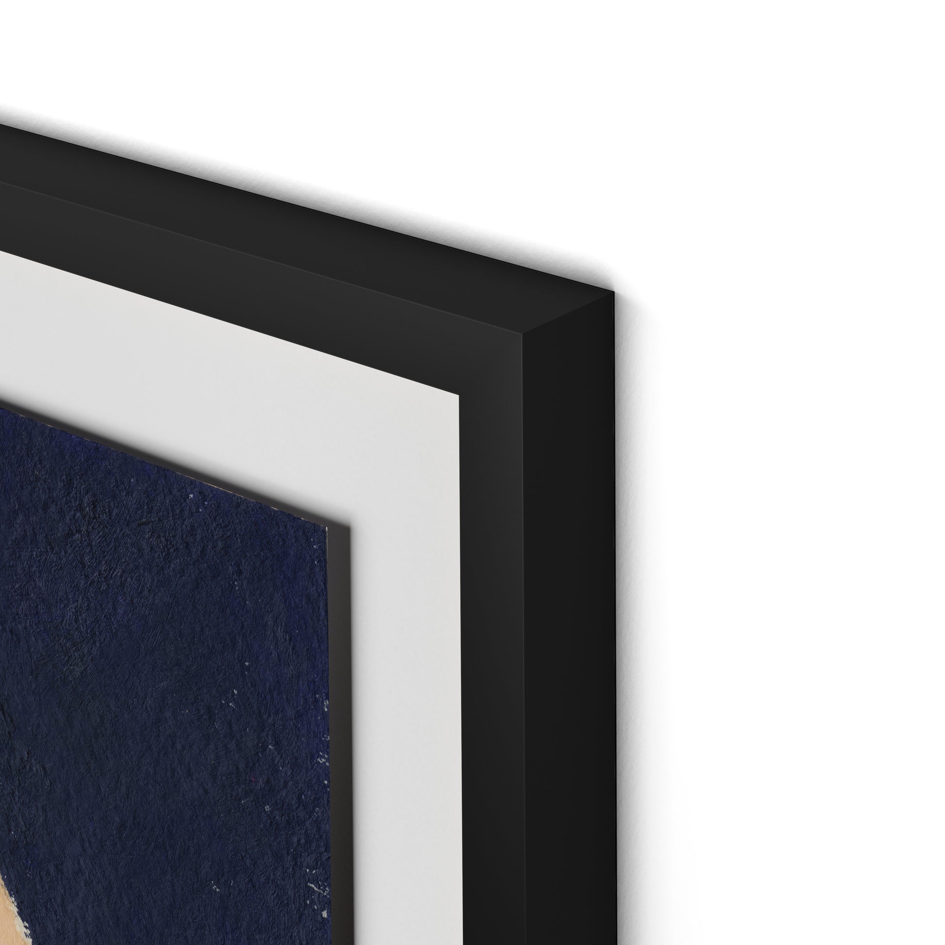 Vignette VII Framed Paper / 24 x 32 in / Black