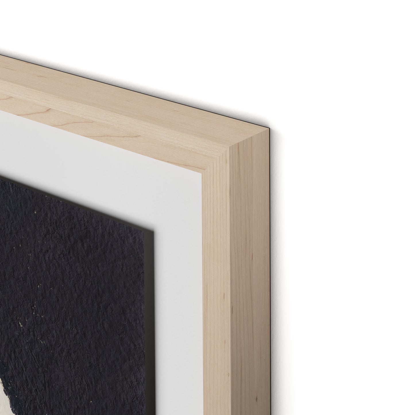 Vignette IV Framed Paper / 24 x 32 in / Natural Maple