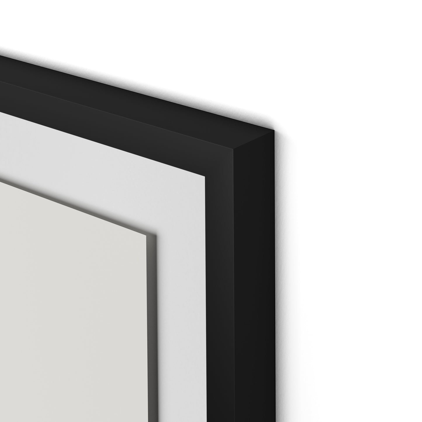 Magnolia Framed Paper / 28 x 32 in / Black