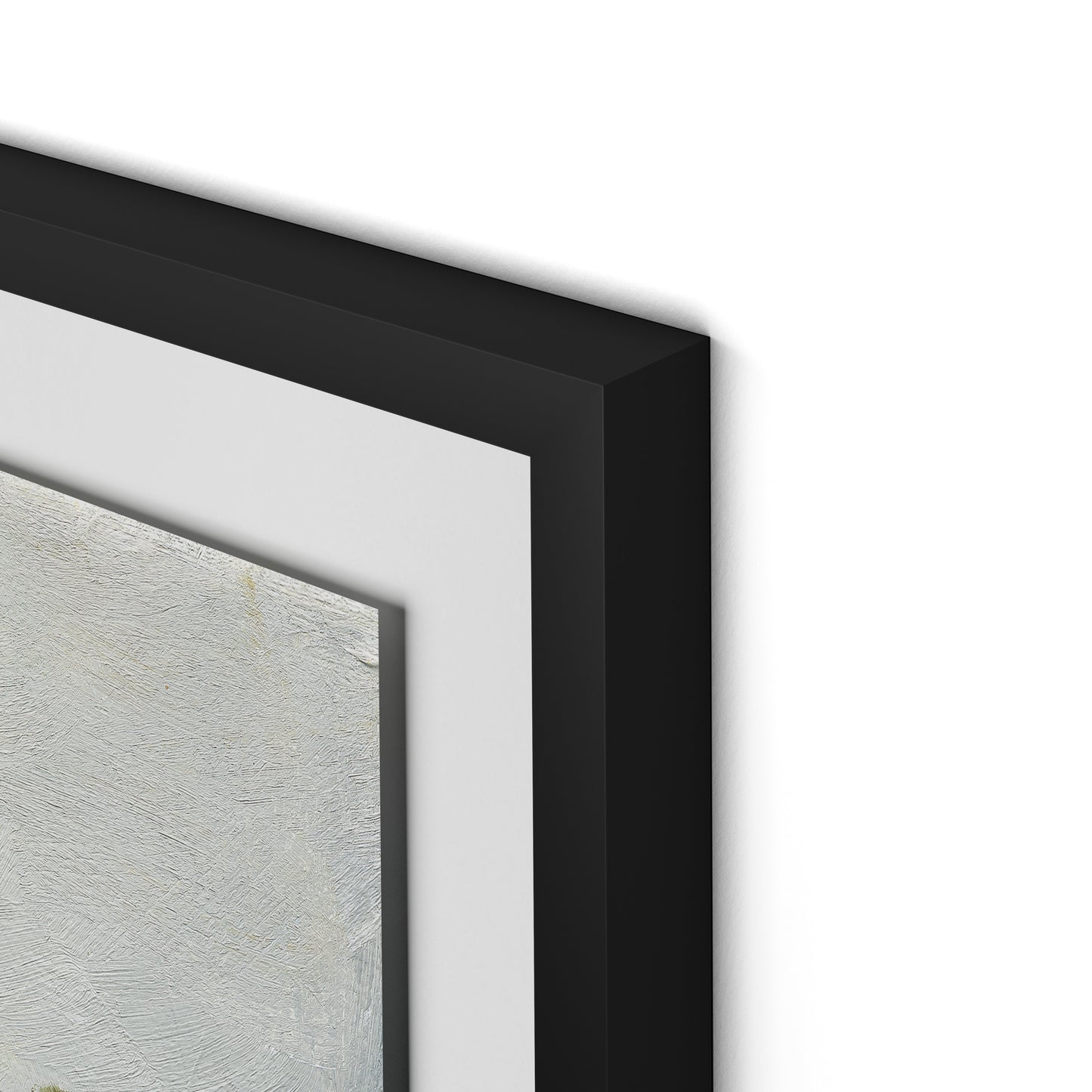 Protea Still Life Framed Paper / 26.5 x 32 in / Black