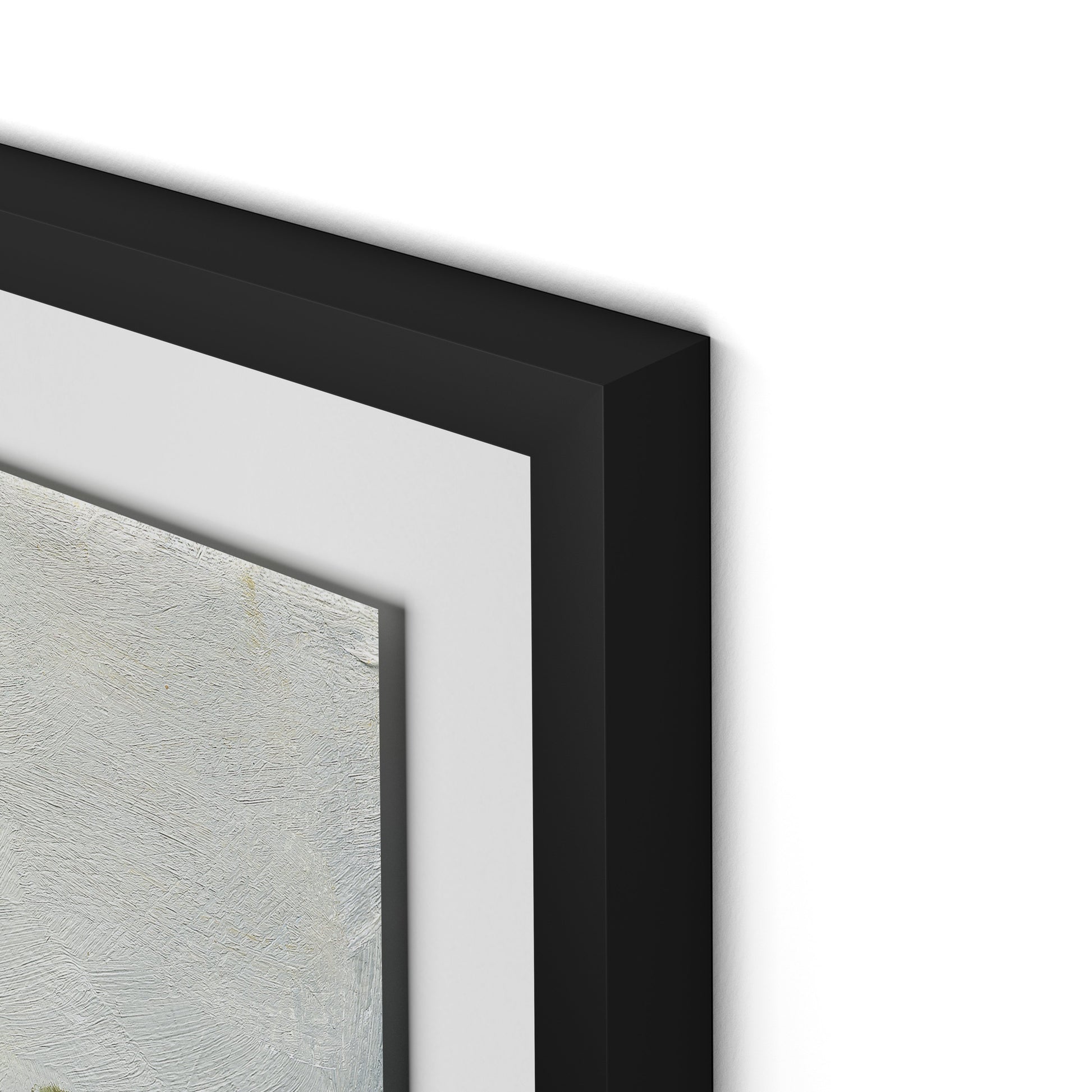 Protea Still Life Framed Paper / 26.5 x 32 in / Black