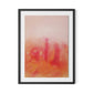Marakech Figures V Framed Paper / 24 x 32 in / Black