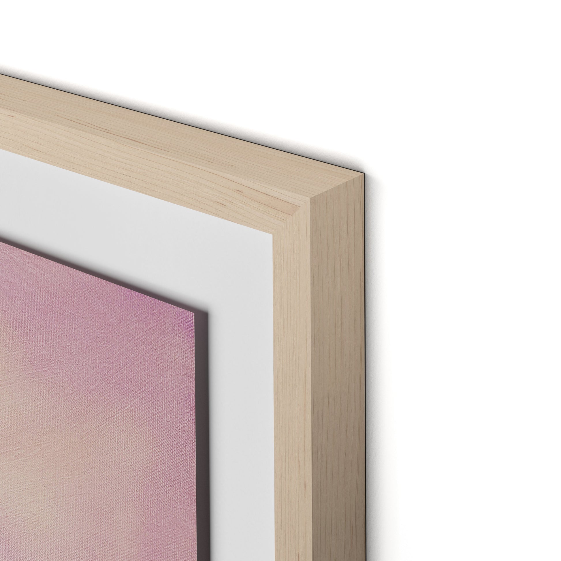Marakech Figures IV Framed Paper / 24 x 32 in / Natural Maple