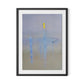 Lagoon Framed Paper / 24 x 32 in / Black