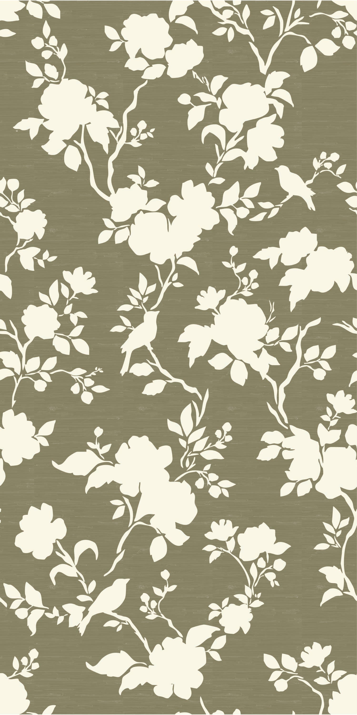 Camellia Bloom in Olive color