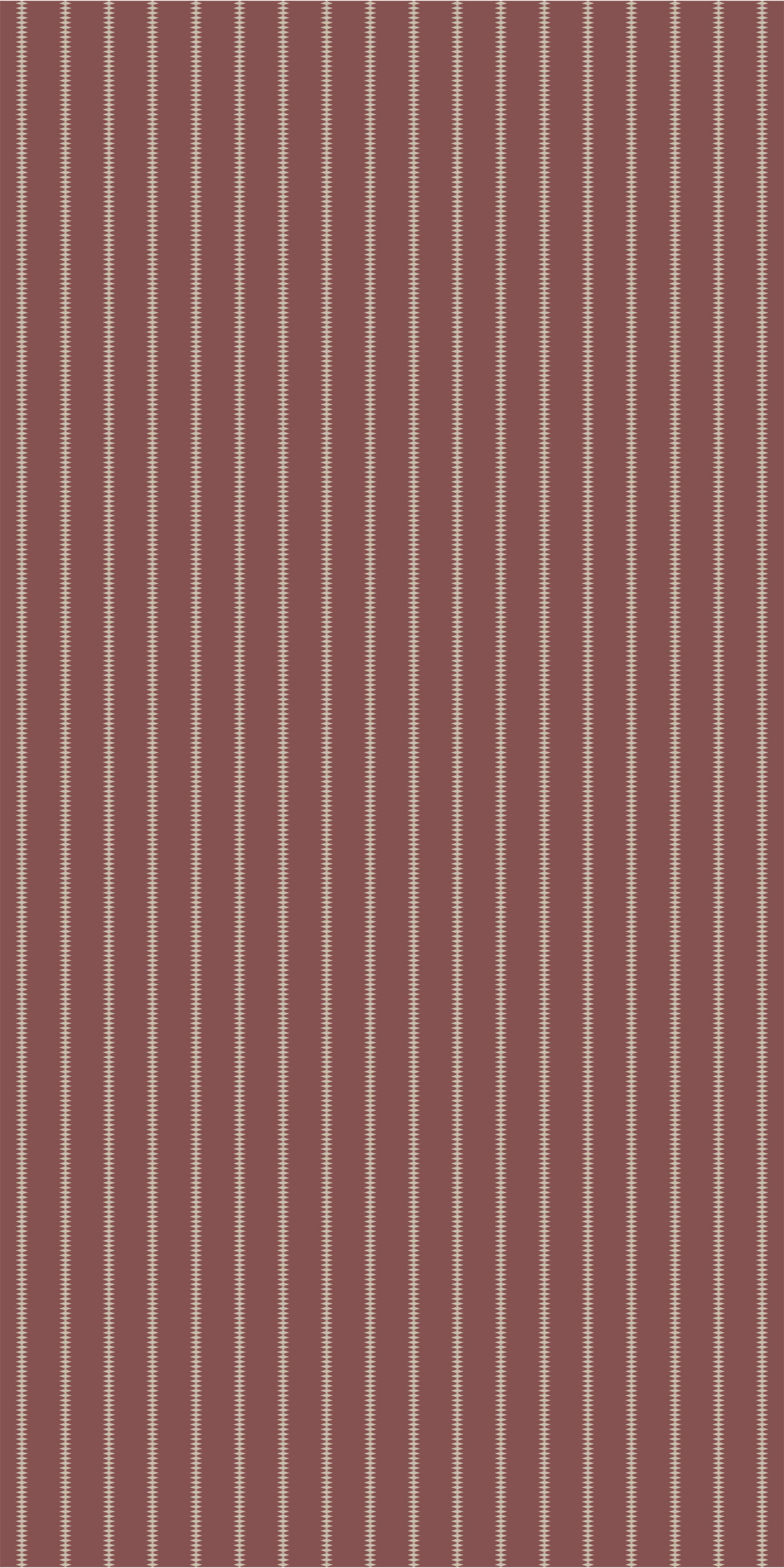 Diamond Stripe in Beet Red/Cream color