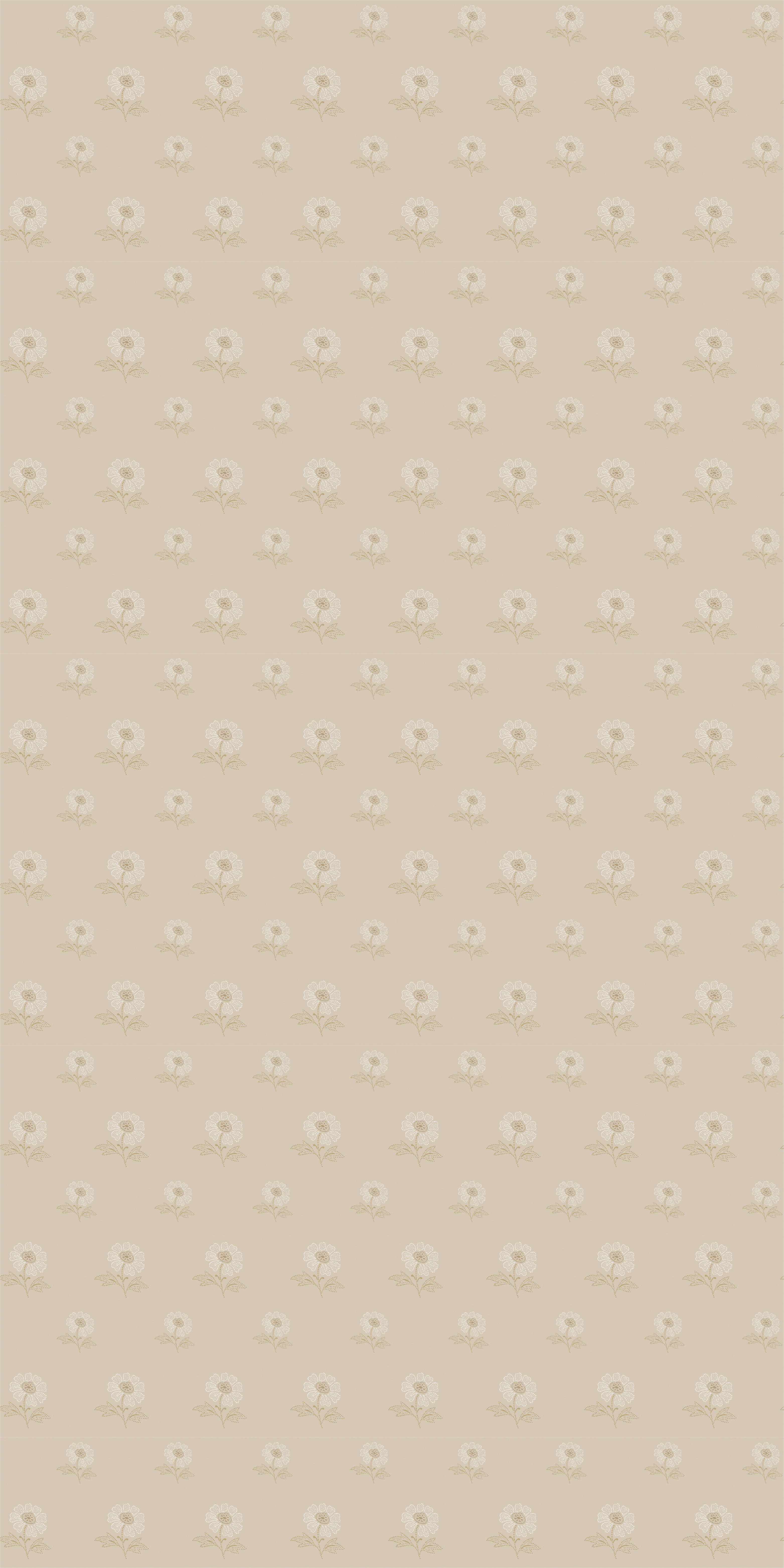 Ditzy Floral in Pearl Gray/Periwinkle color
