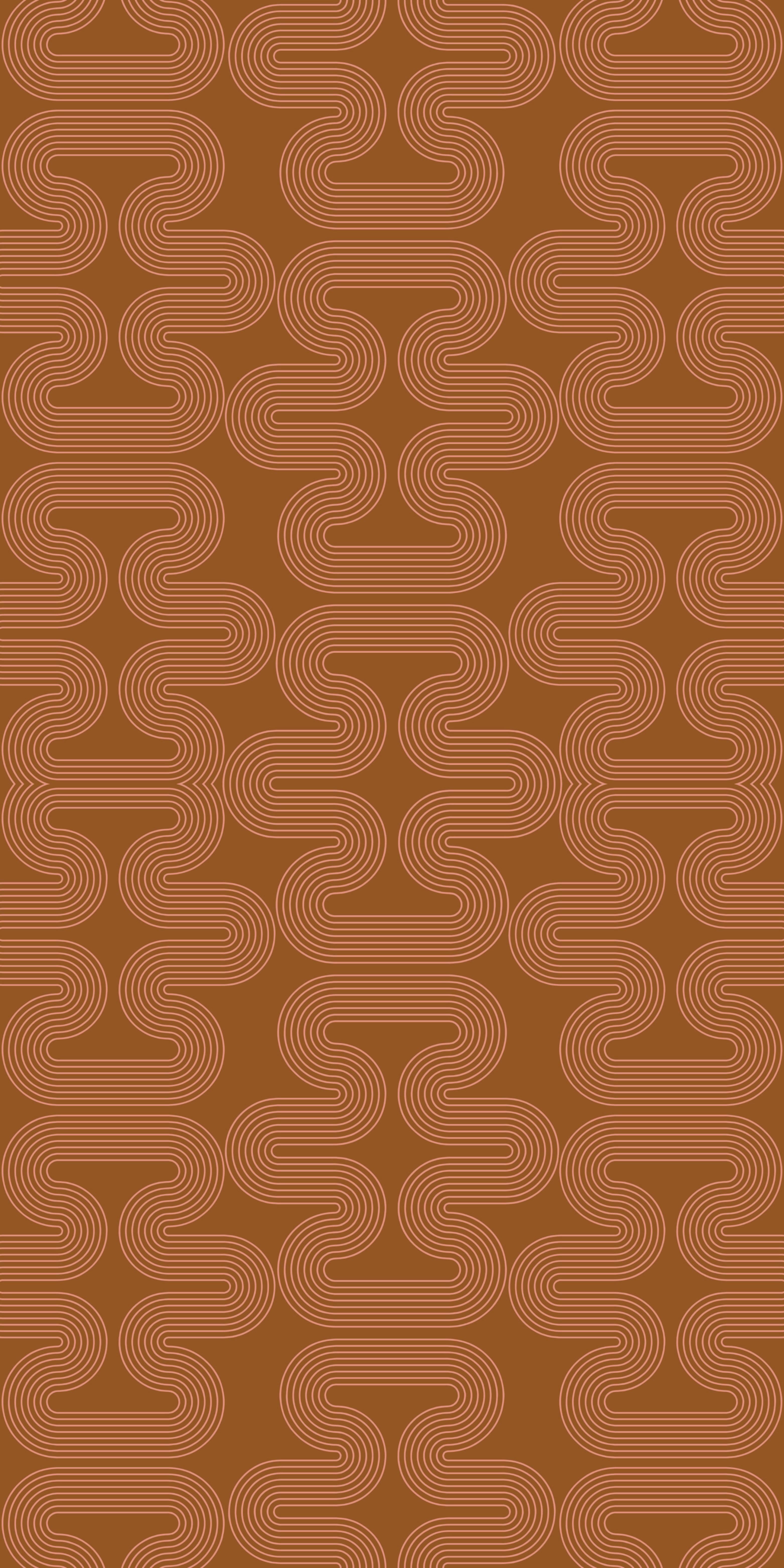 Endless End in Brown color