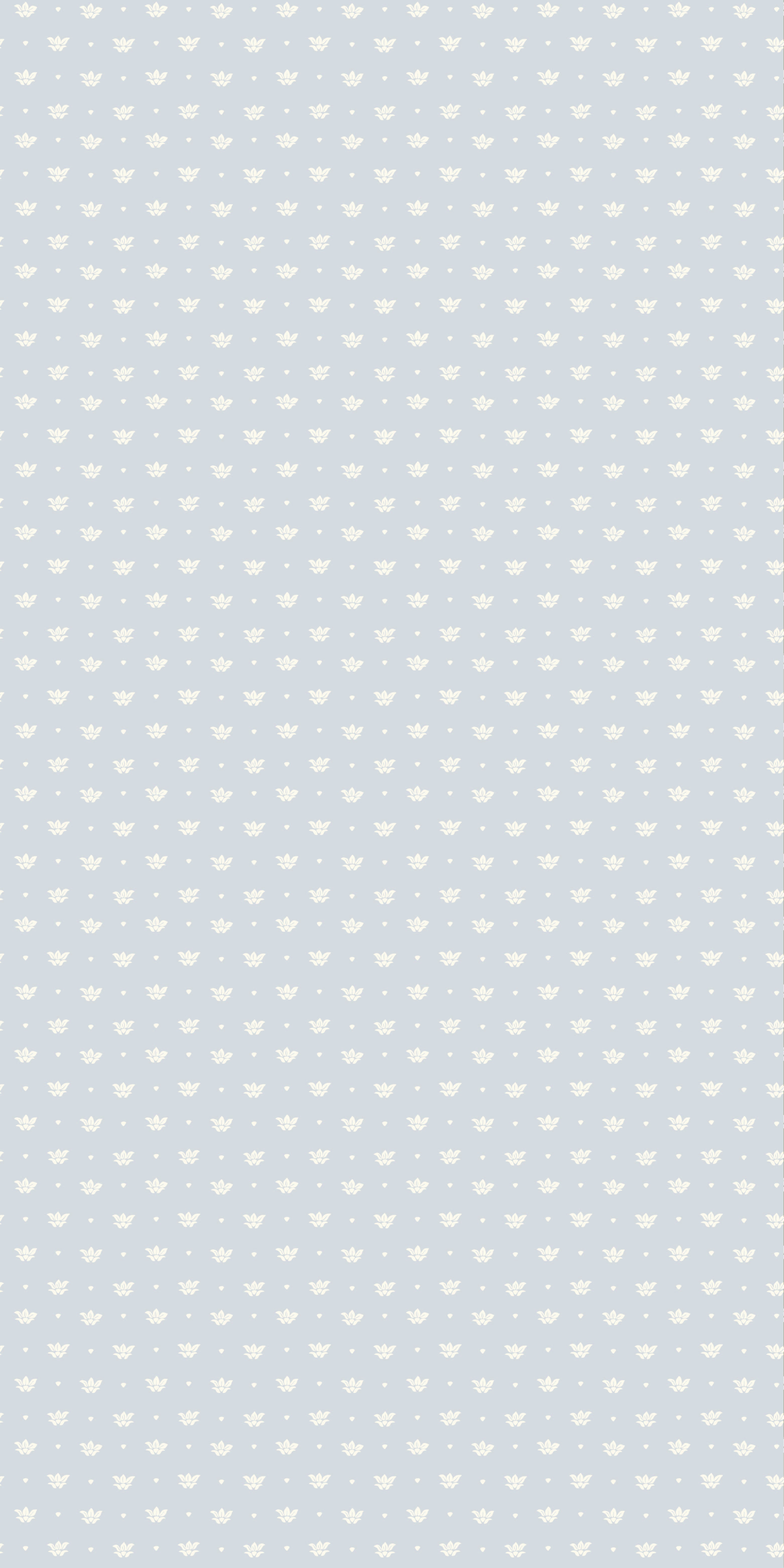 Floret in Blue/Cream color