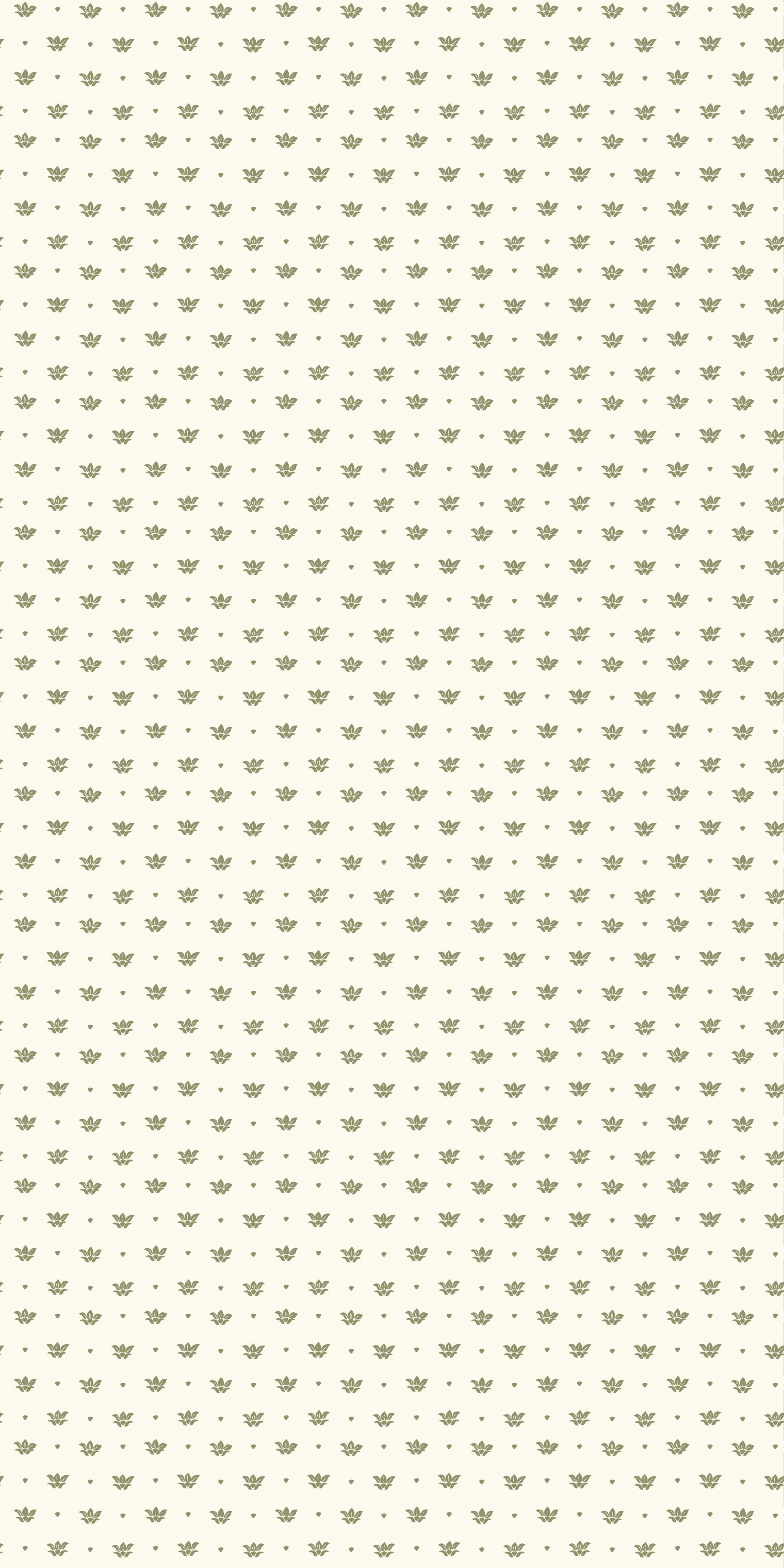 Floret in Cream/Olive color