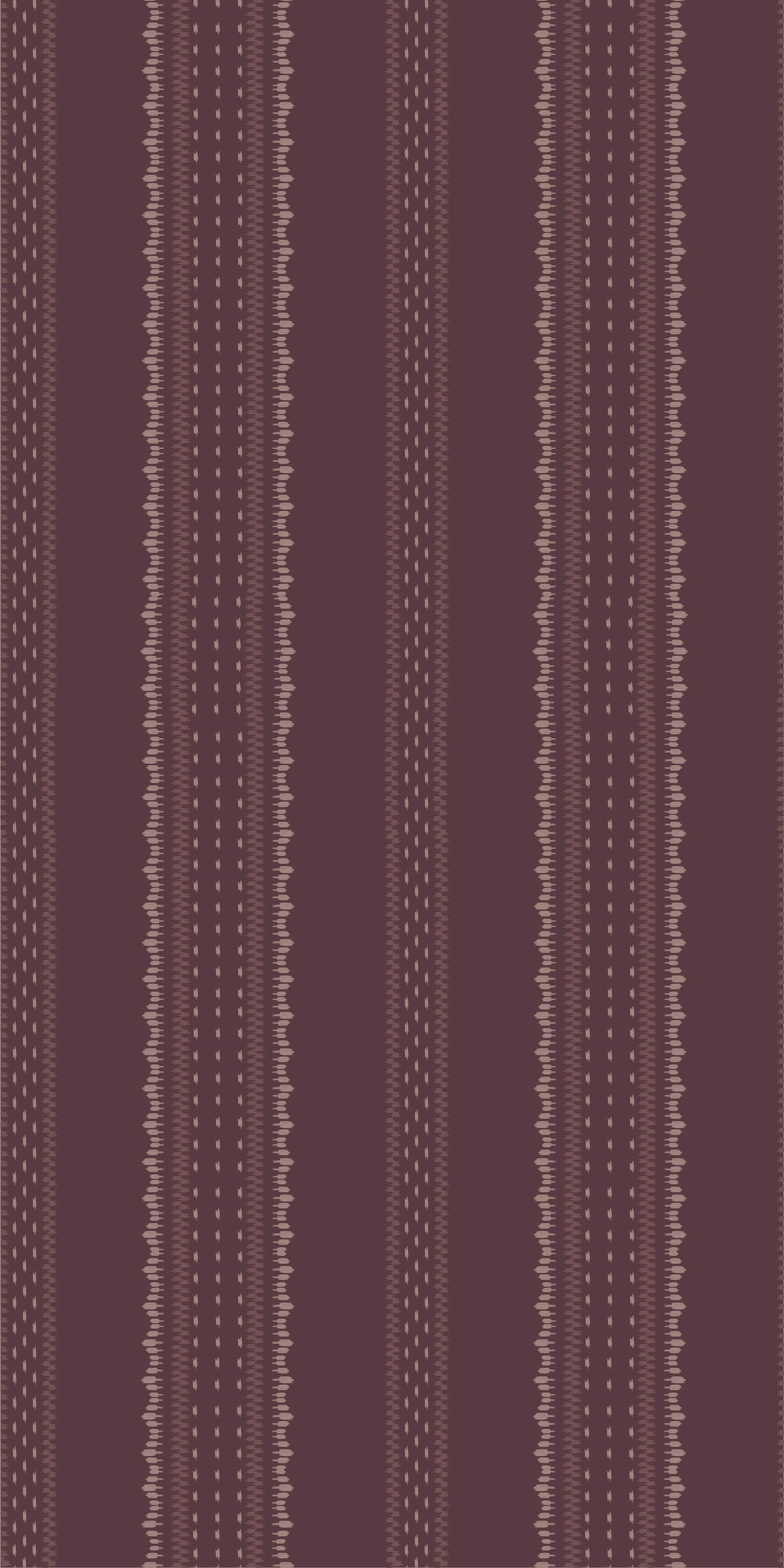 Heritage Stripe in Dark Plum color