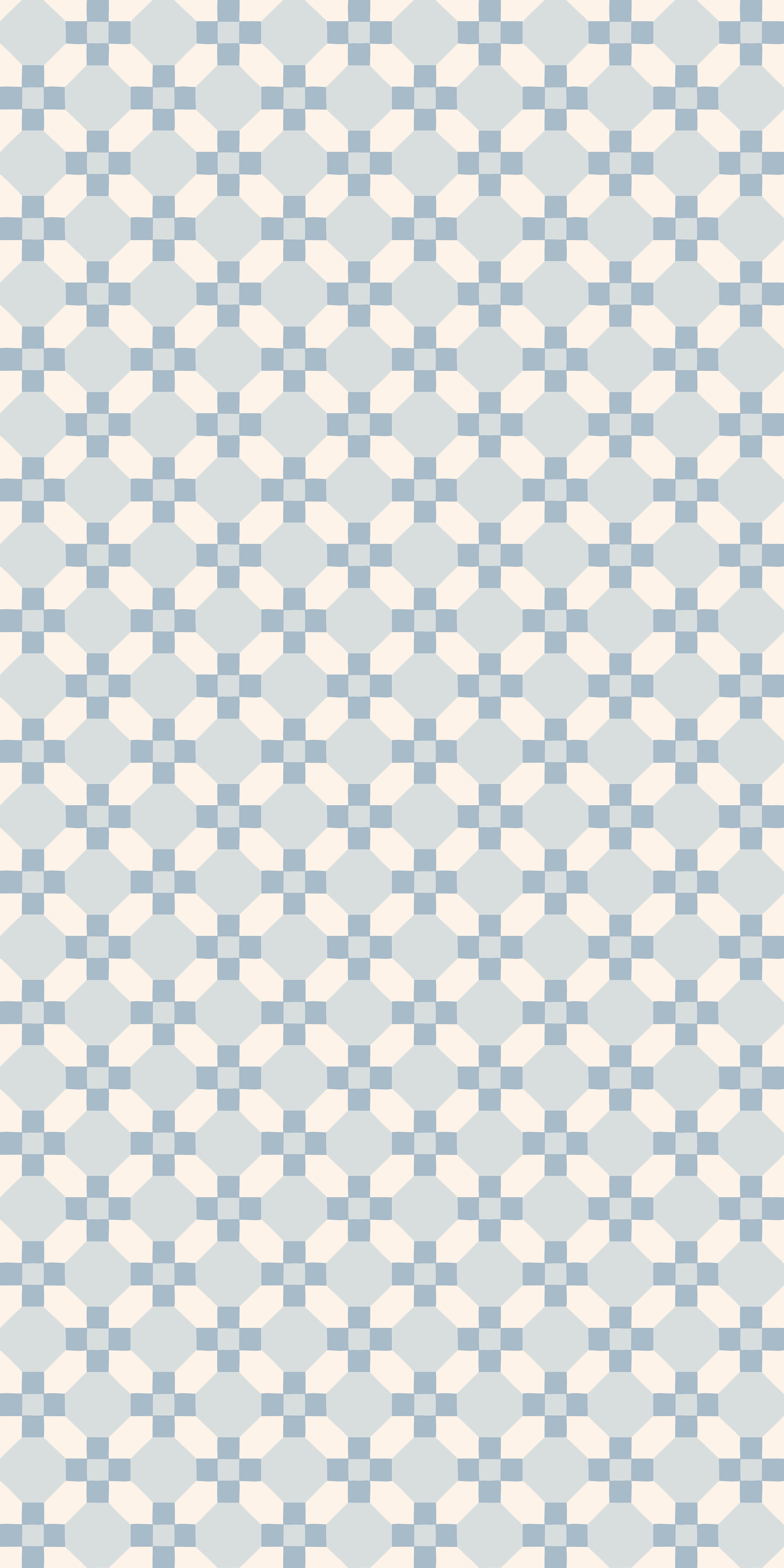 Honeycomb Tuile in Powder color