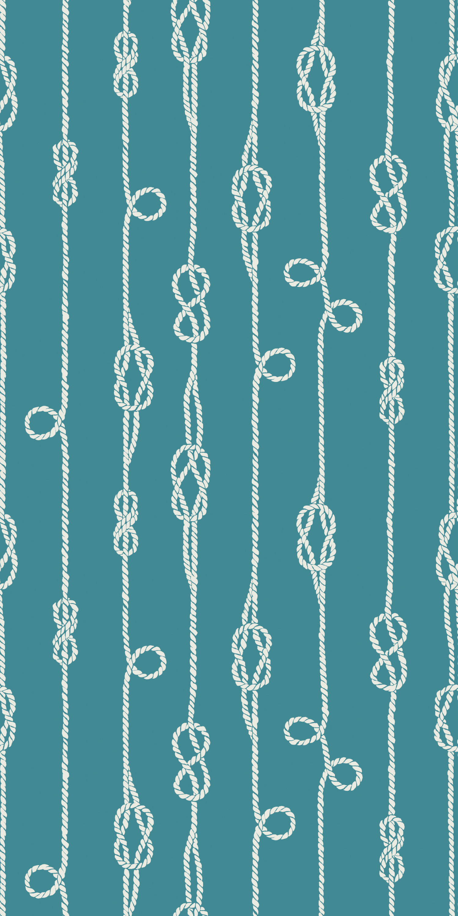 Nautical Knots in Sea Green color