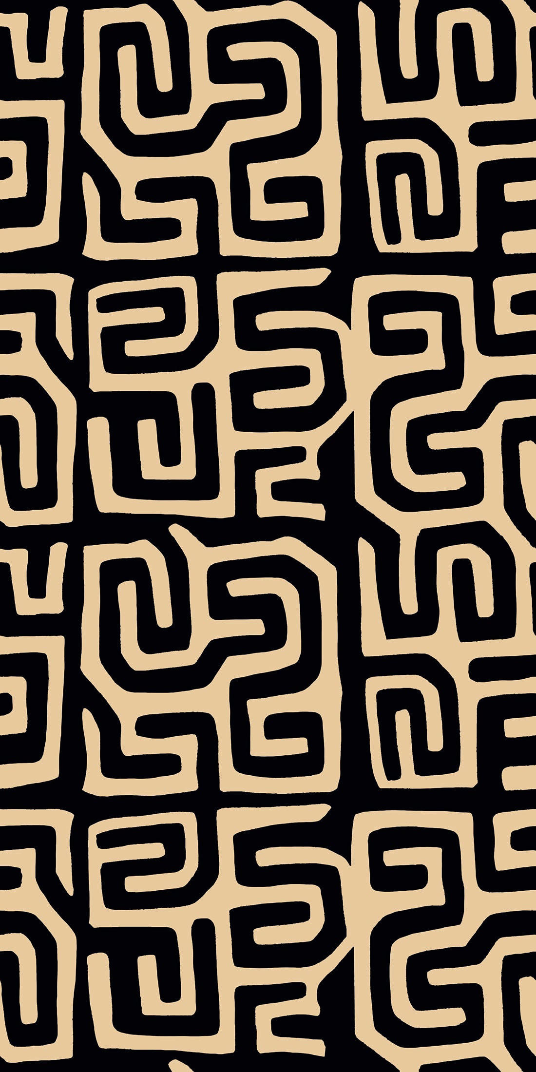 Kuba Geo in Black/Bone color