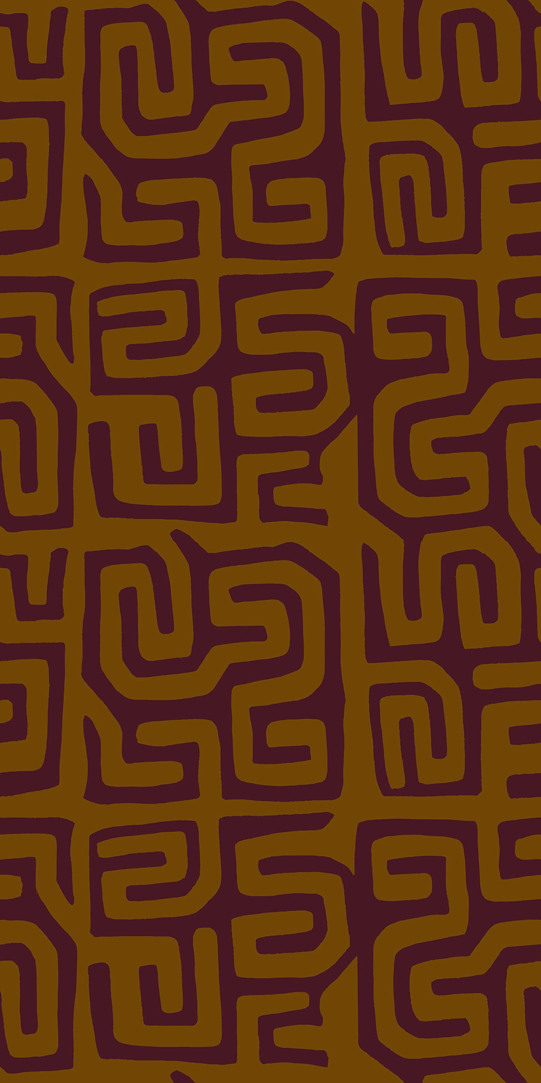 Kuba Geo in Plum/Palm color