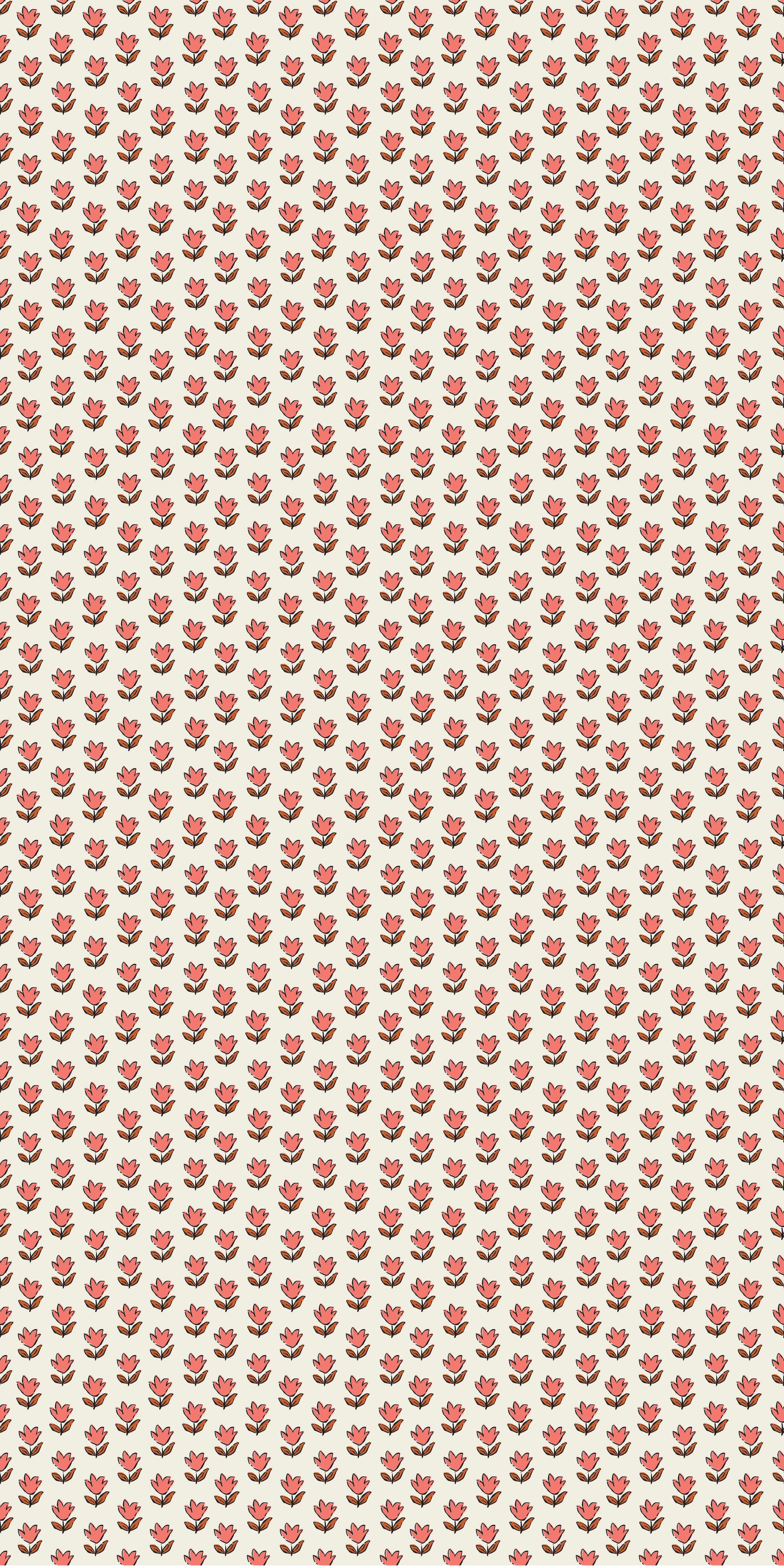 Little Bloom in Coral color