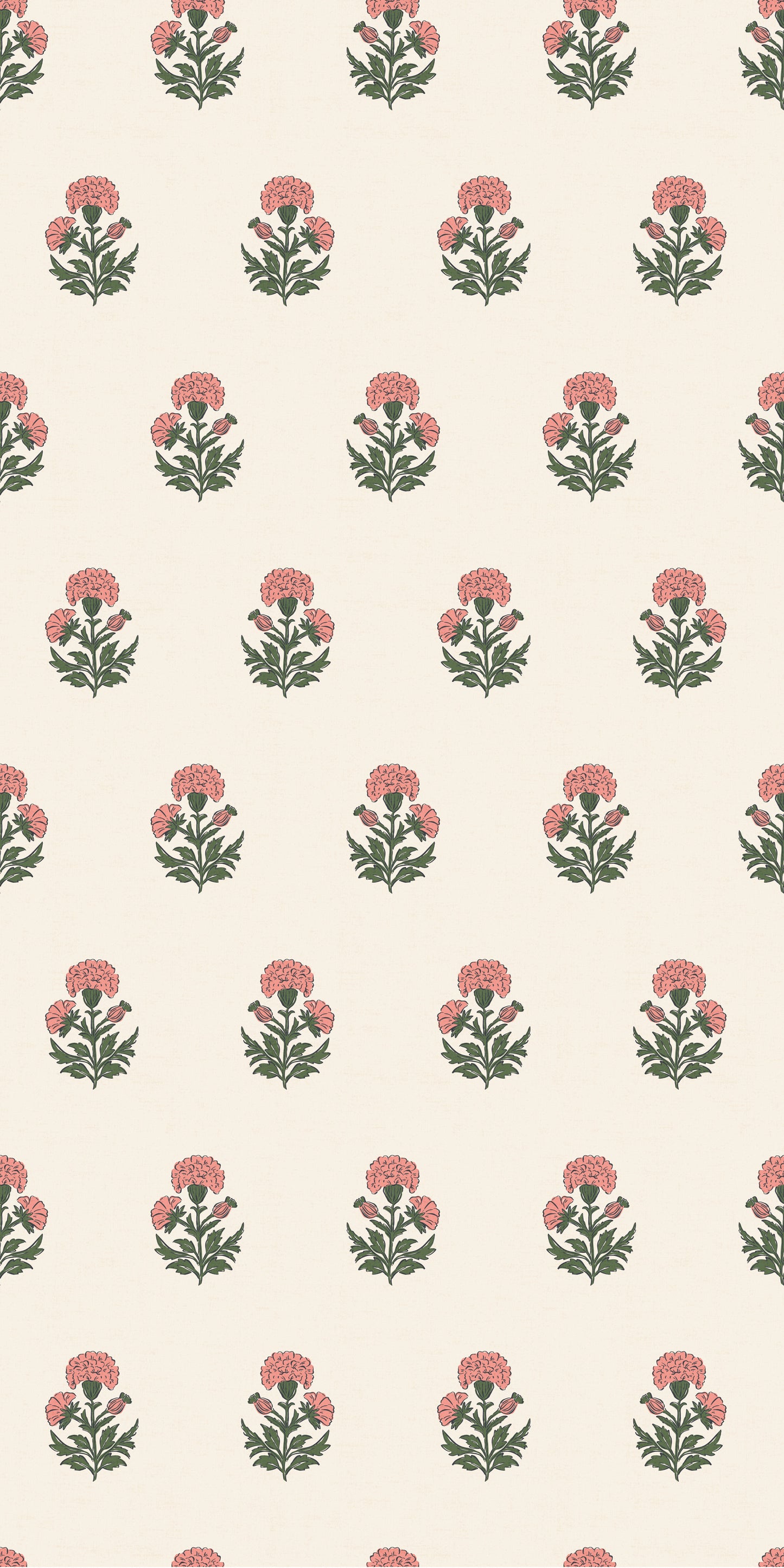 Marigold Block Print
