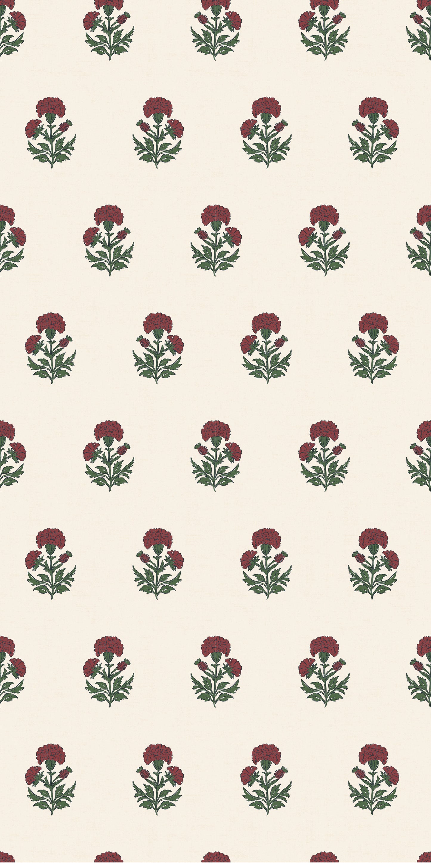 Marigold Block Print