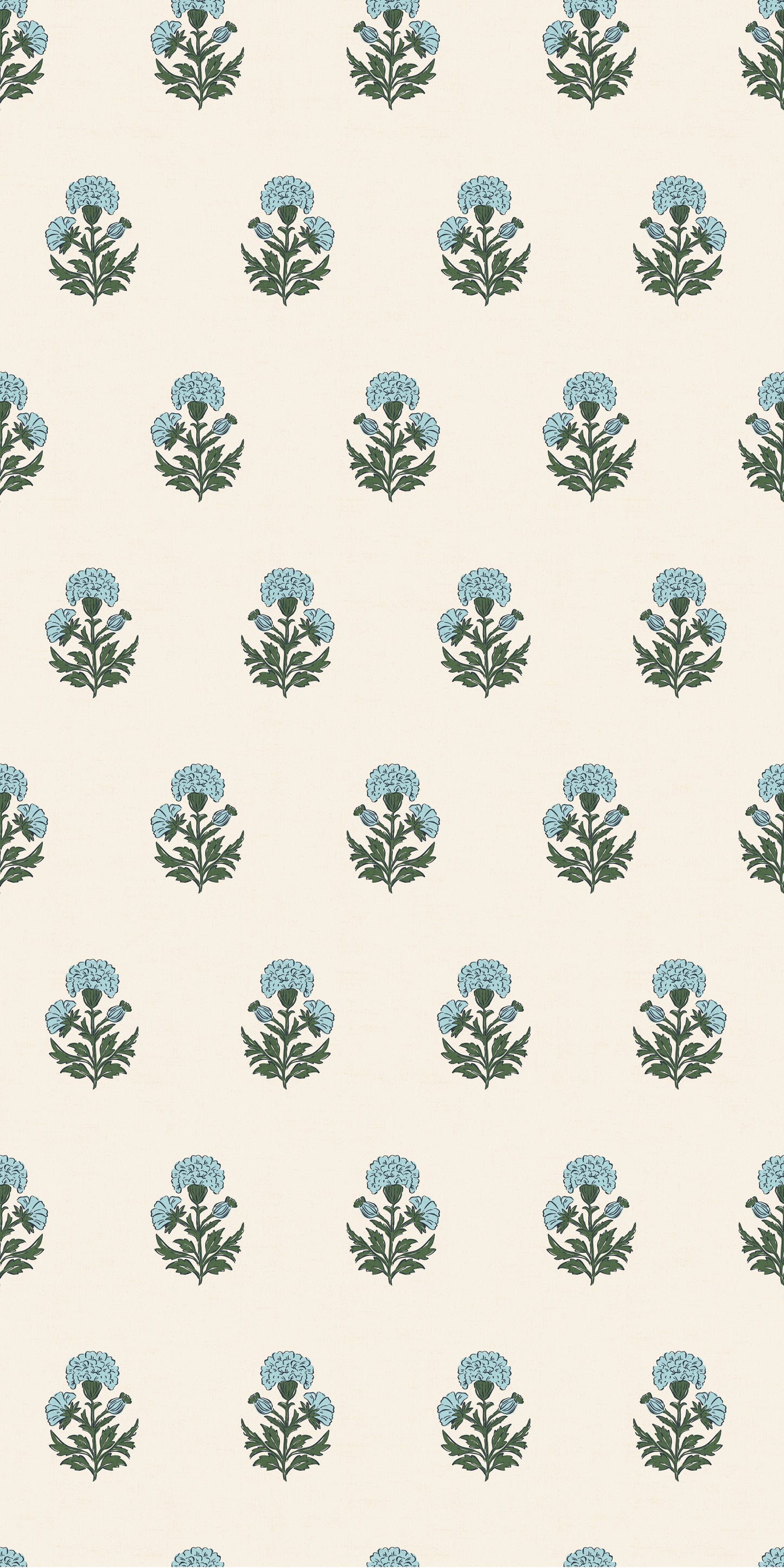 Marigold Block Print