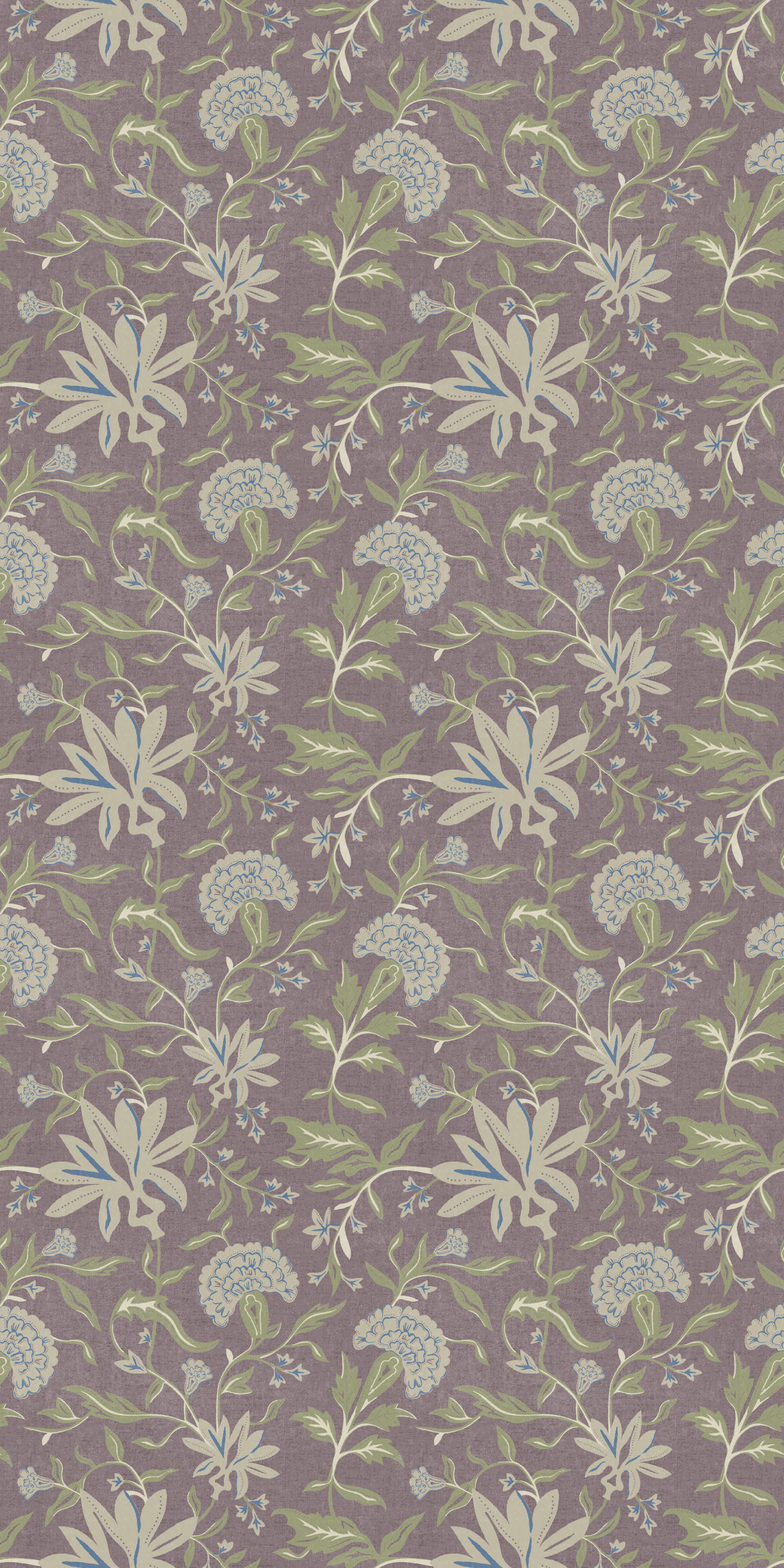 Market Floral in Mauve color