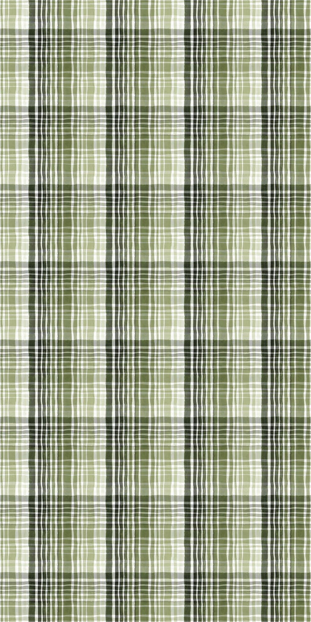 Ombre Plaid in Green color