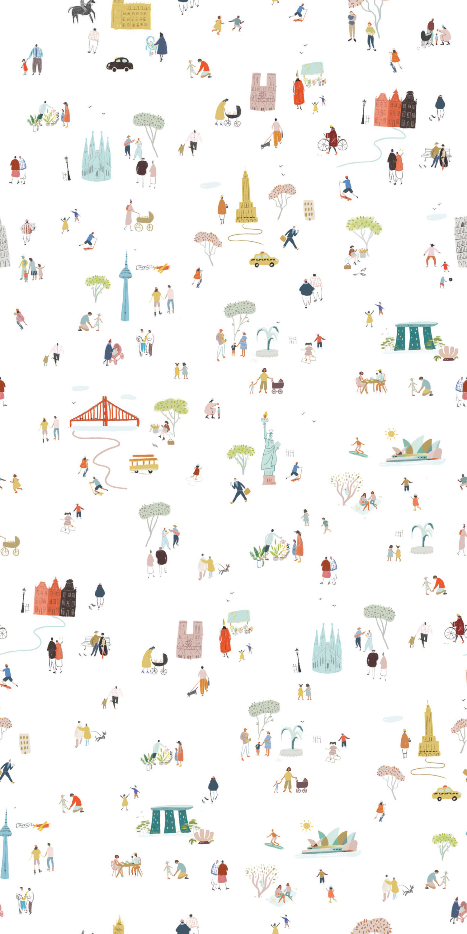 Explore the World in Multi color