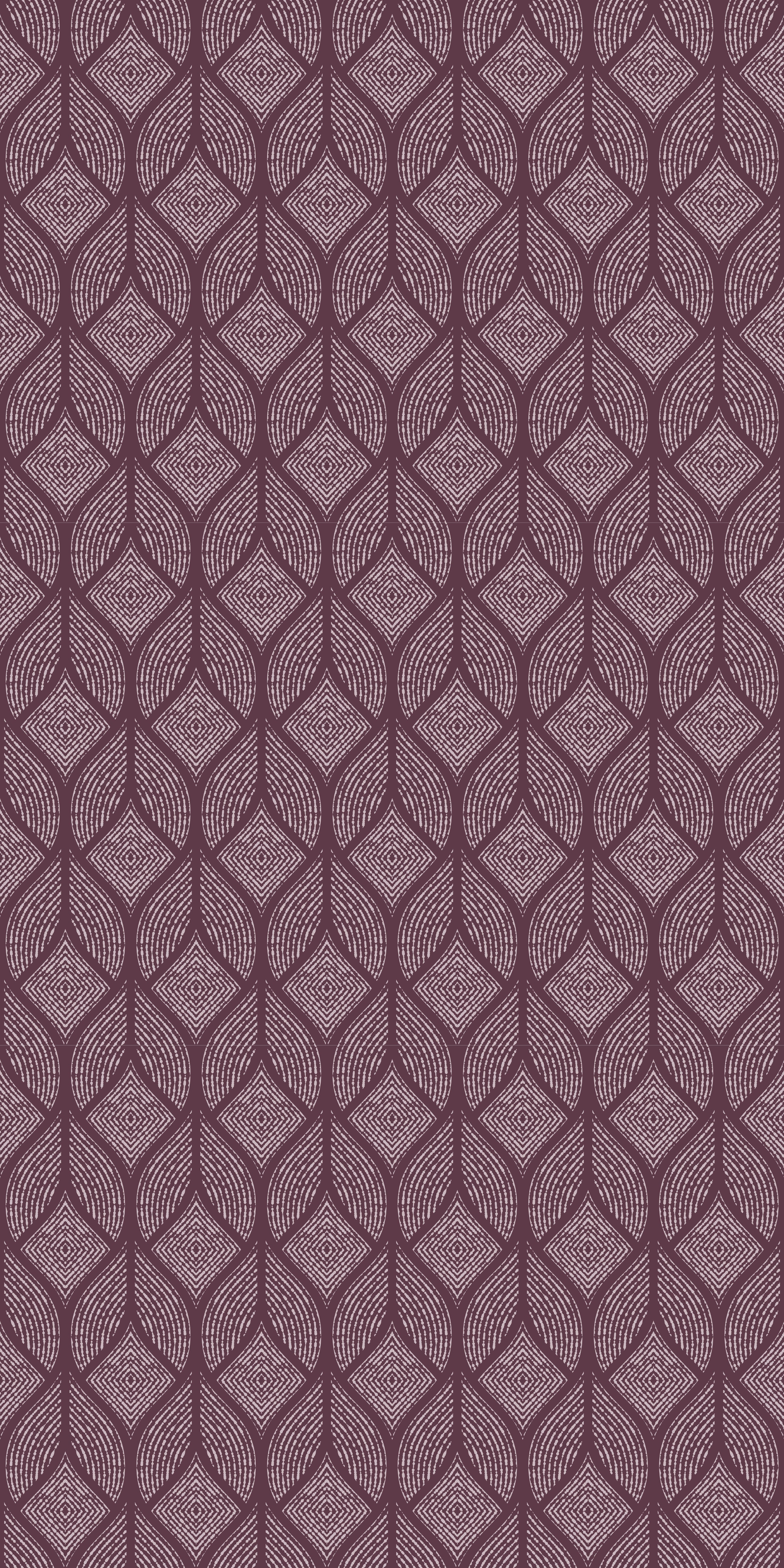 Petite Damask in Maroon color