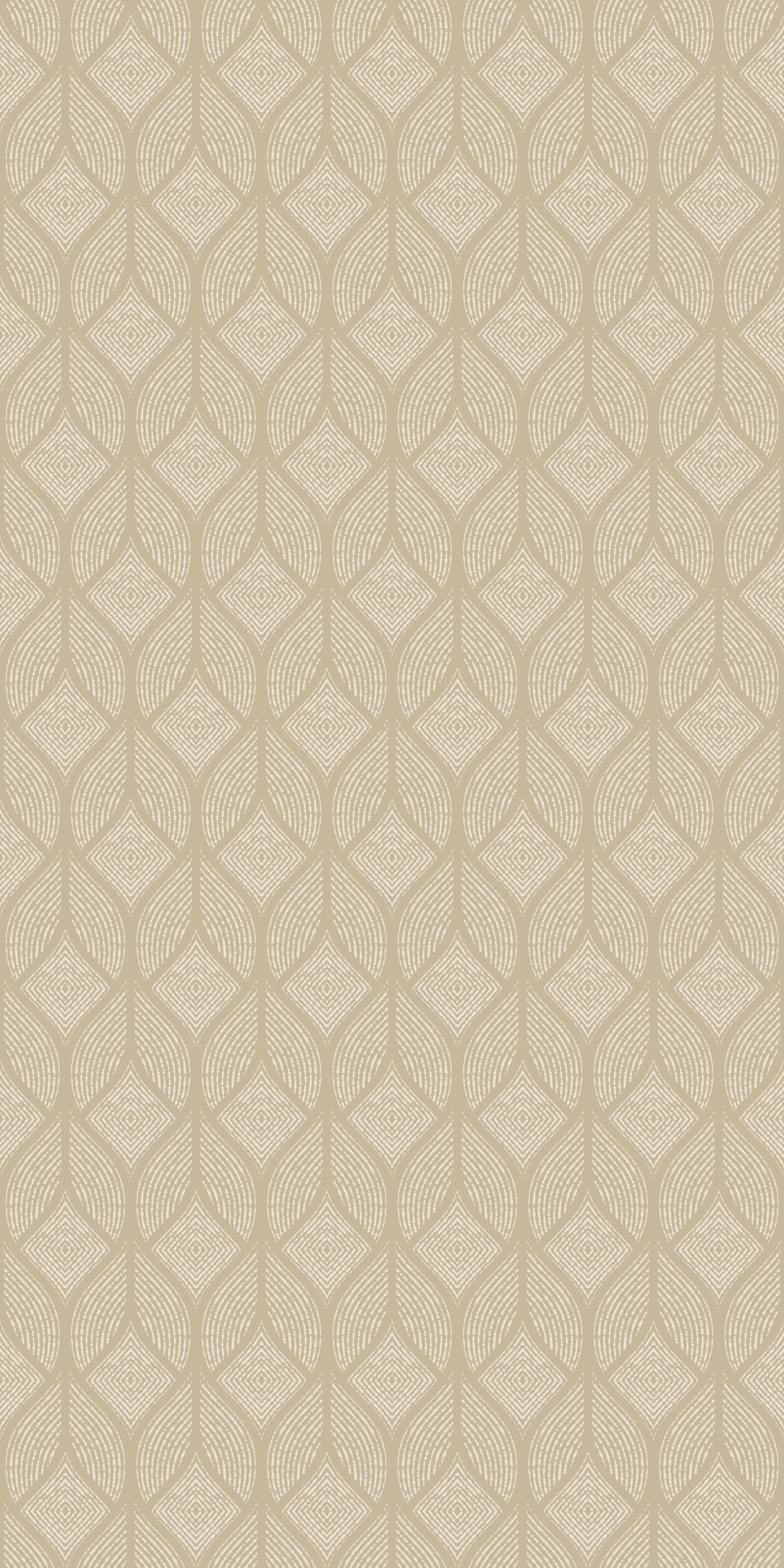 Petite Damask in Sand color