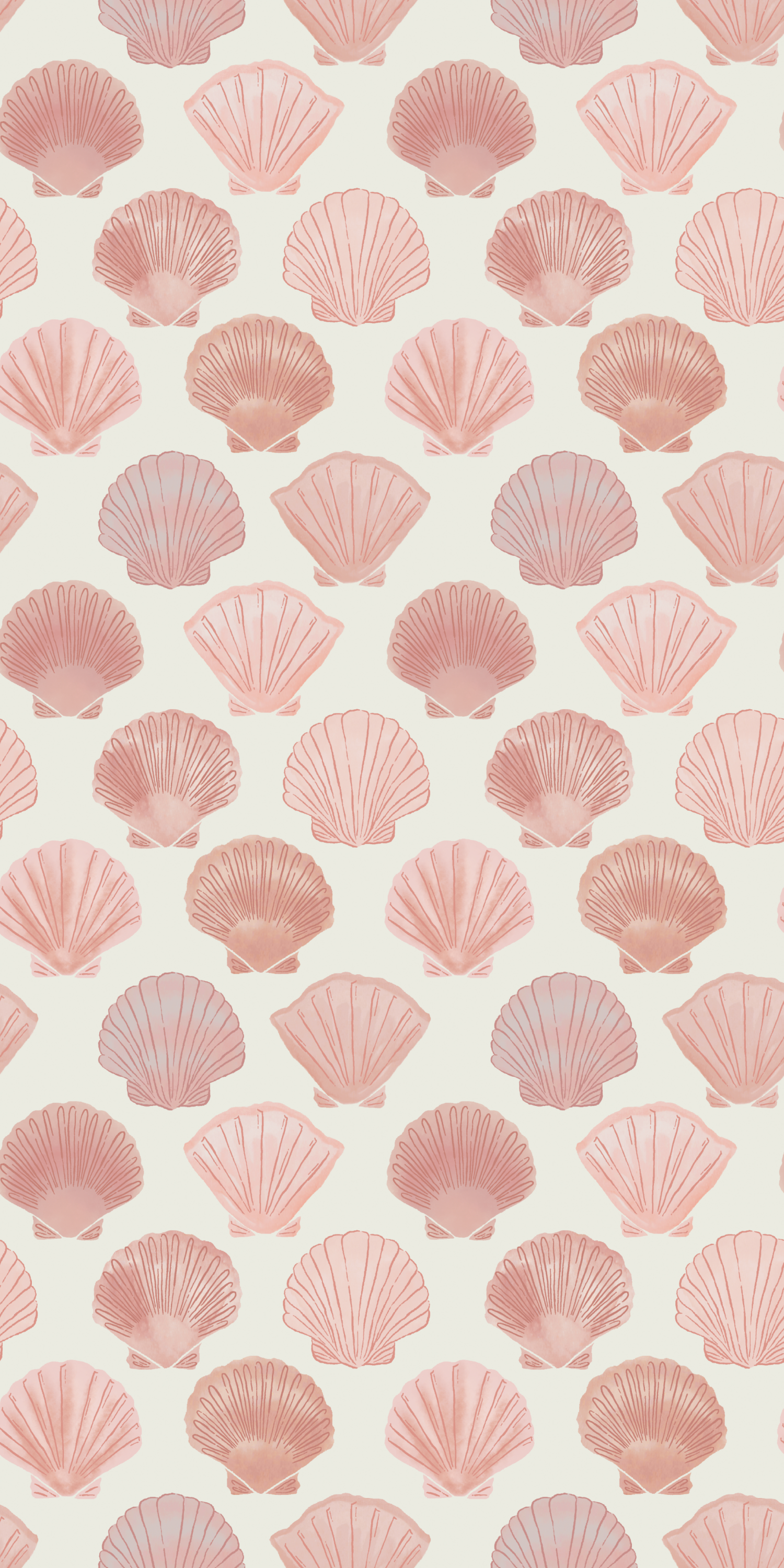 Shells in Pink color