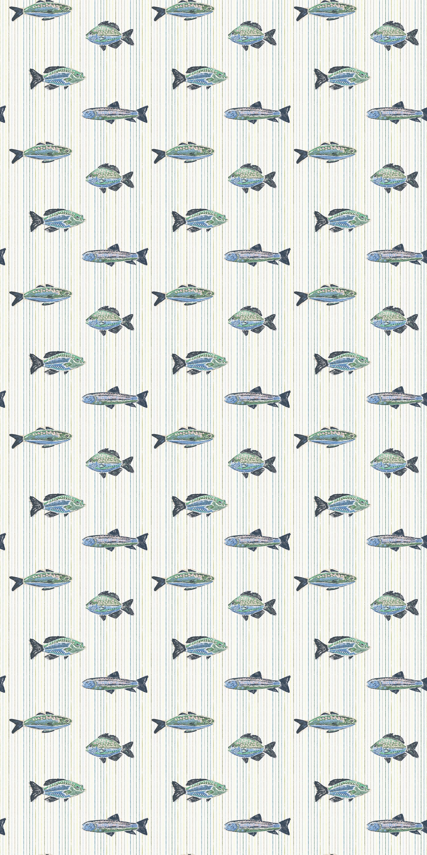 School of Stripes in Blue color