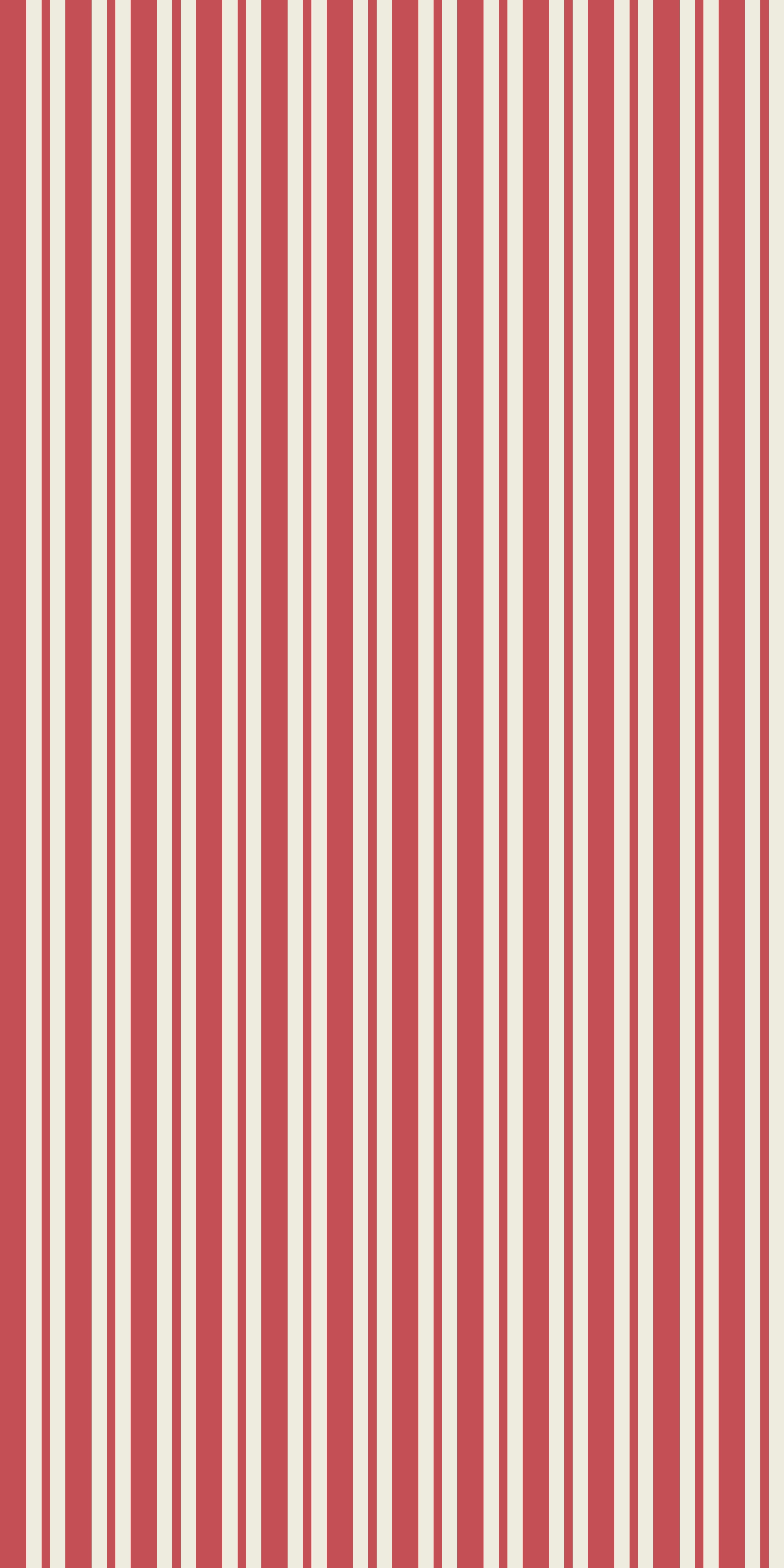 Simple Stripe in Geranium color