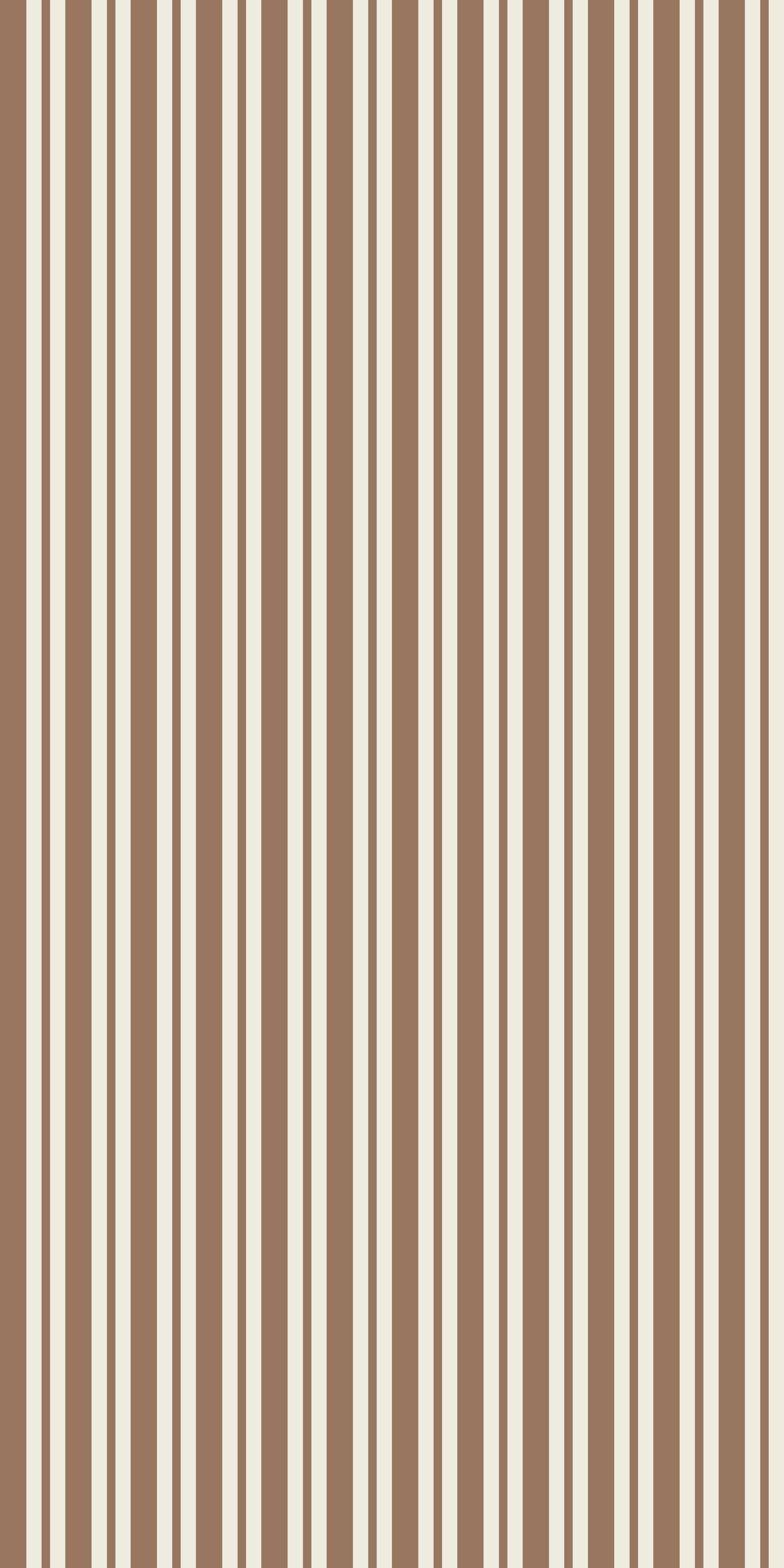 Simple Stripe in Mocha color