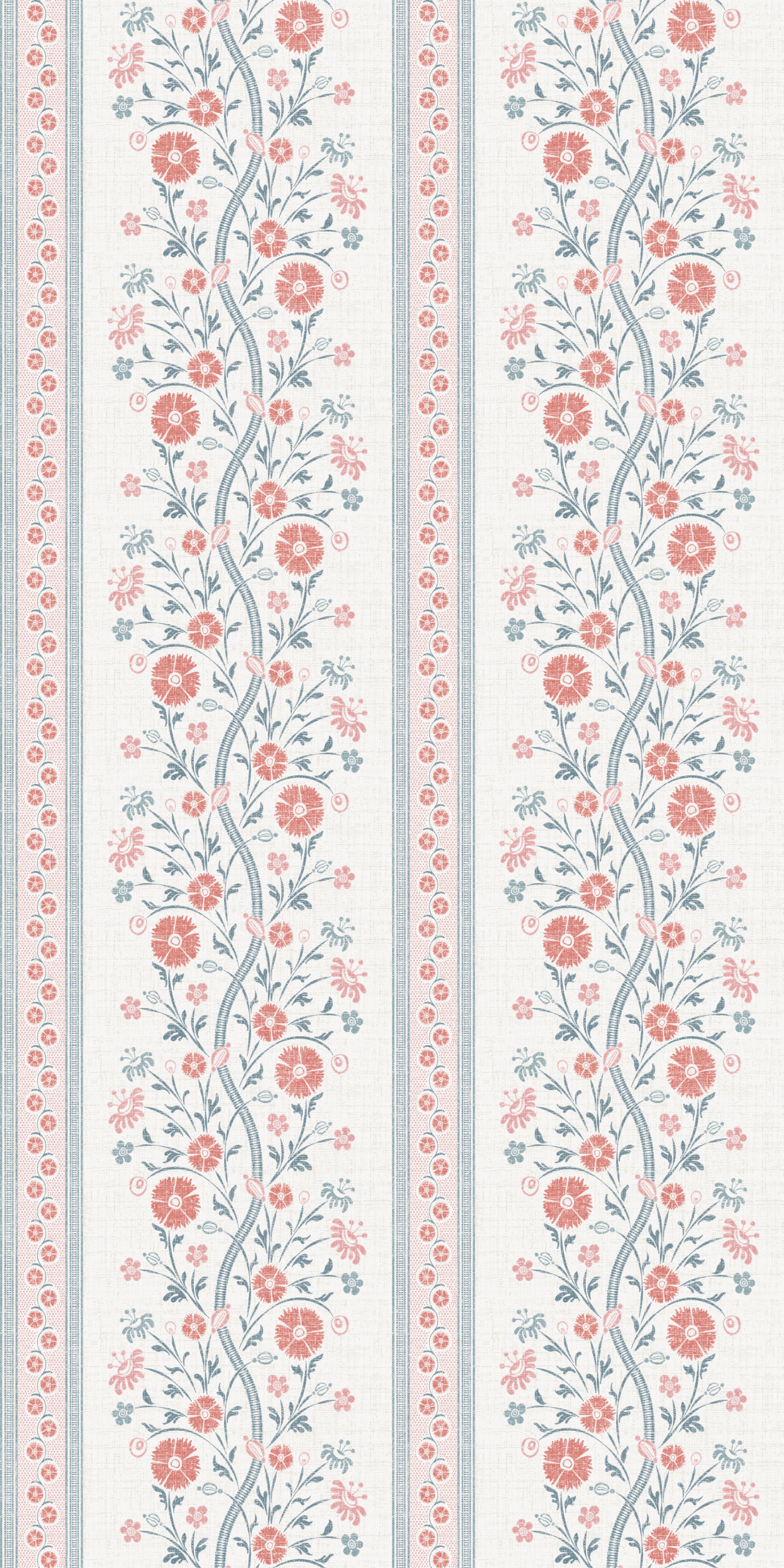 Sophie Stripe in Coral Powder color