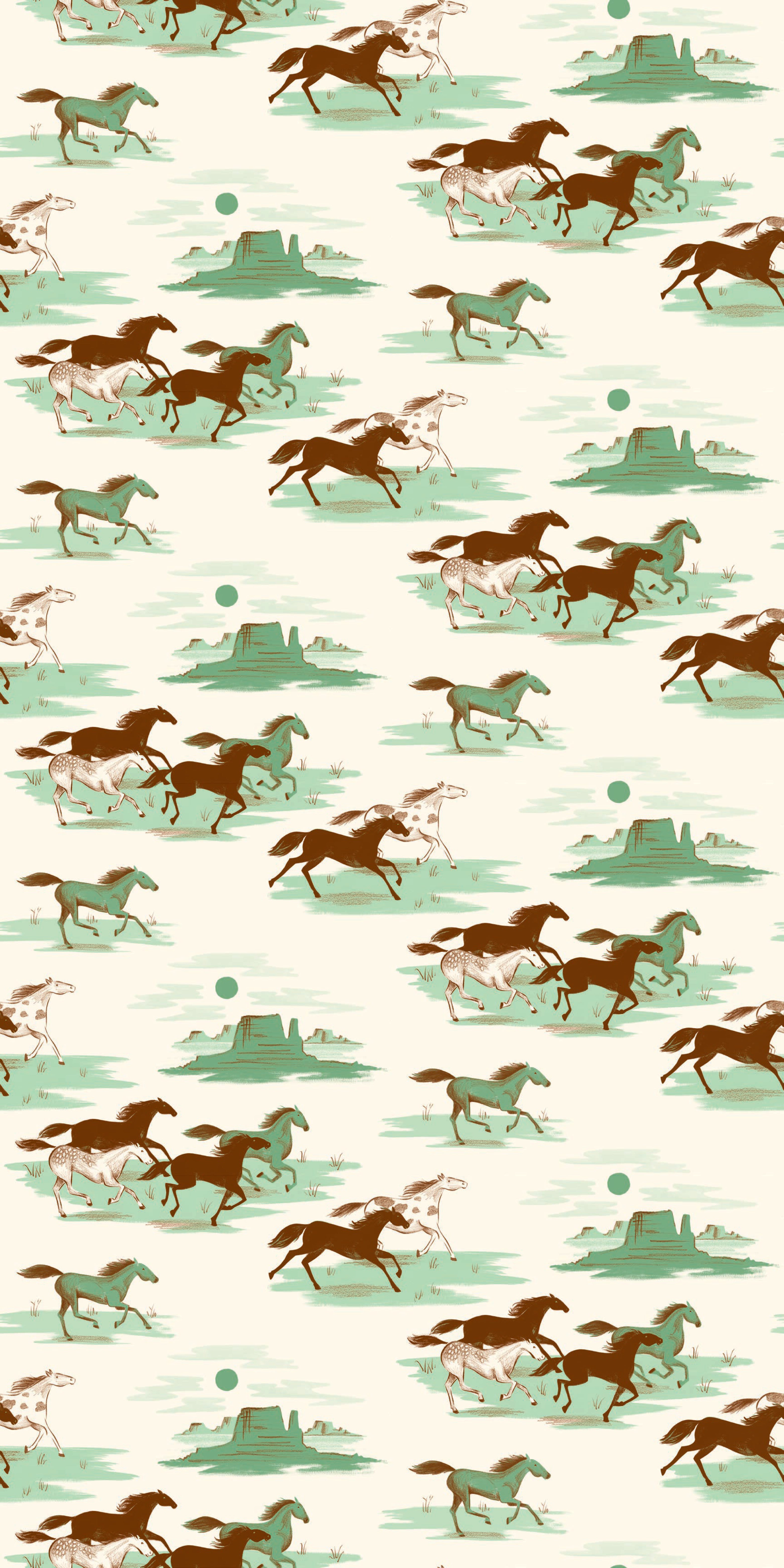 Stampede in Green/Brown color