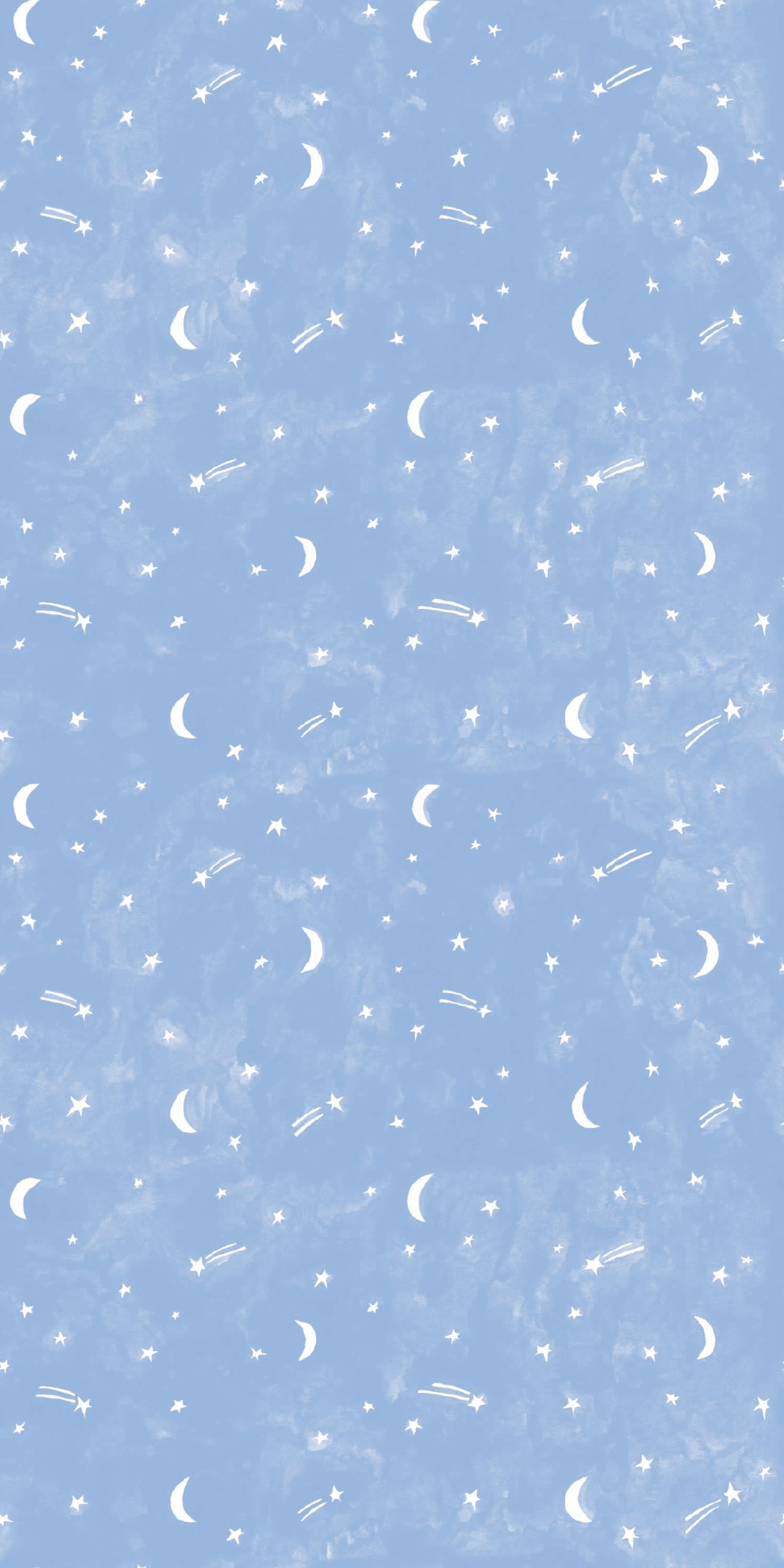 Starry Night in Blue color