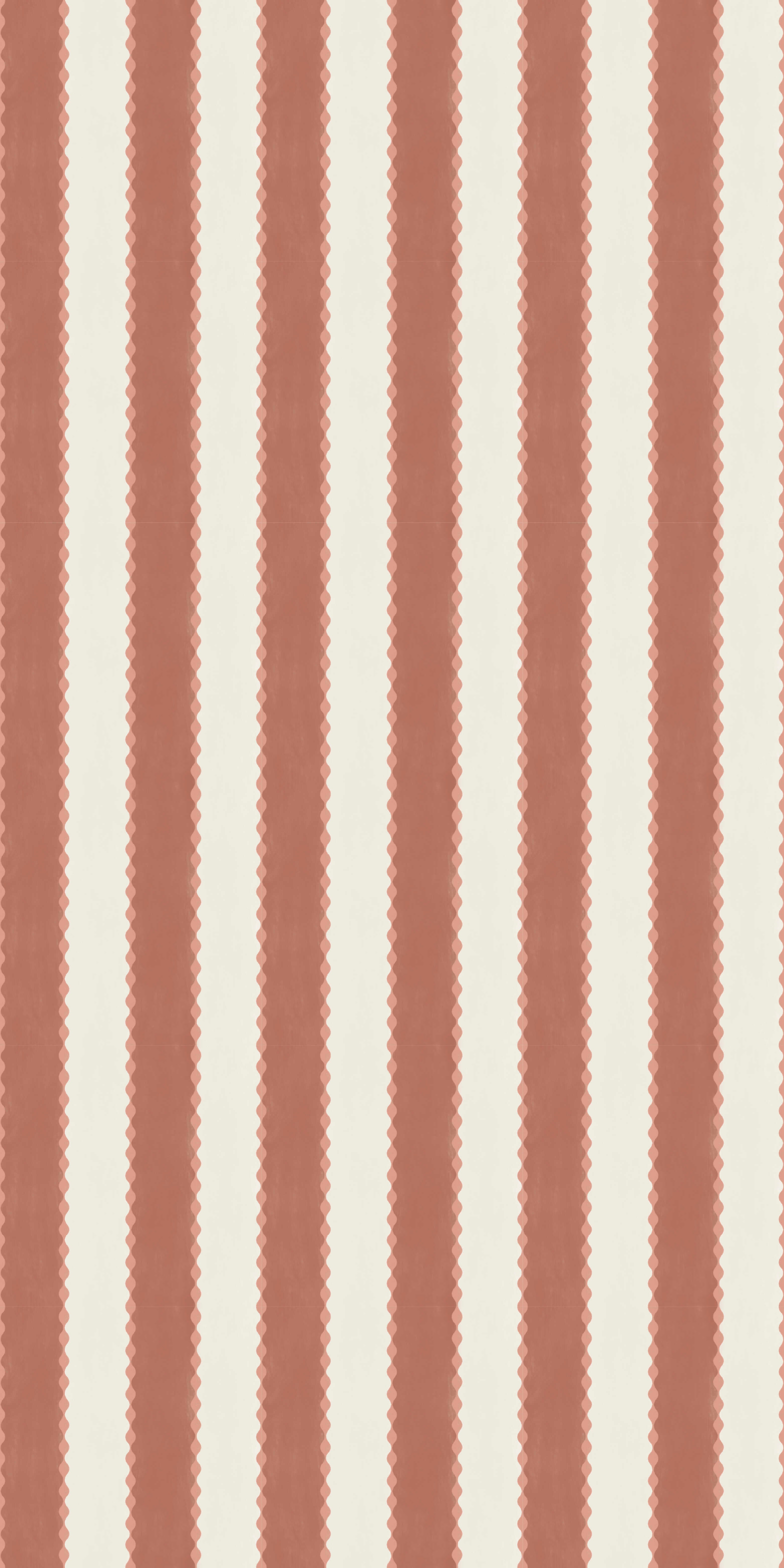 Tide Stripe in Terracotta color
