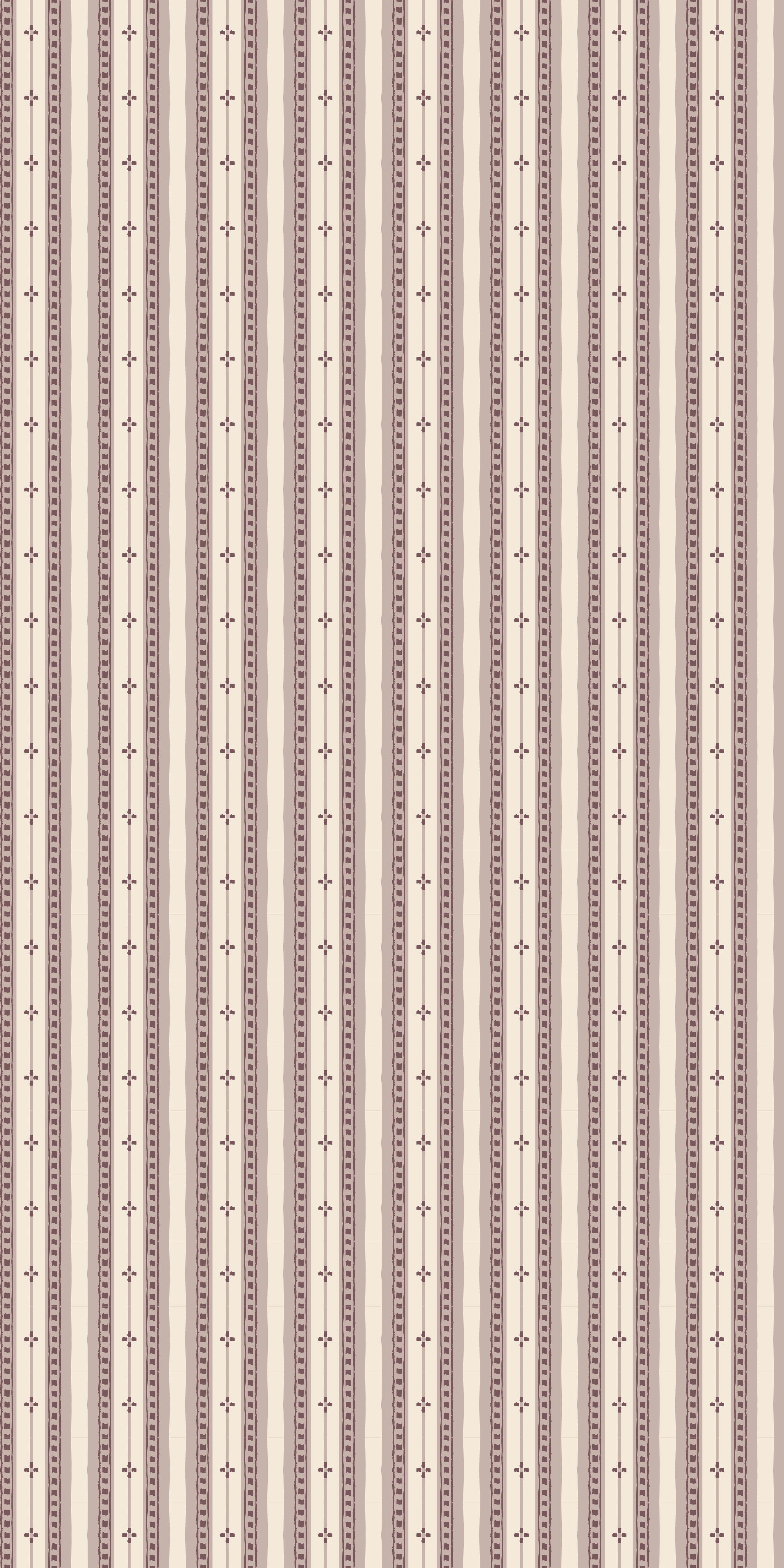 Trio Stripe in Mauve color
