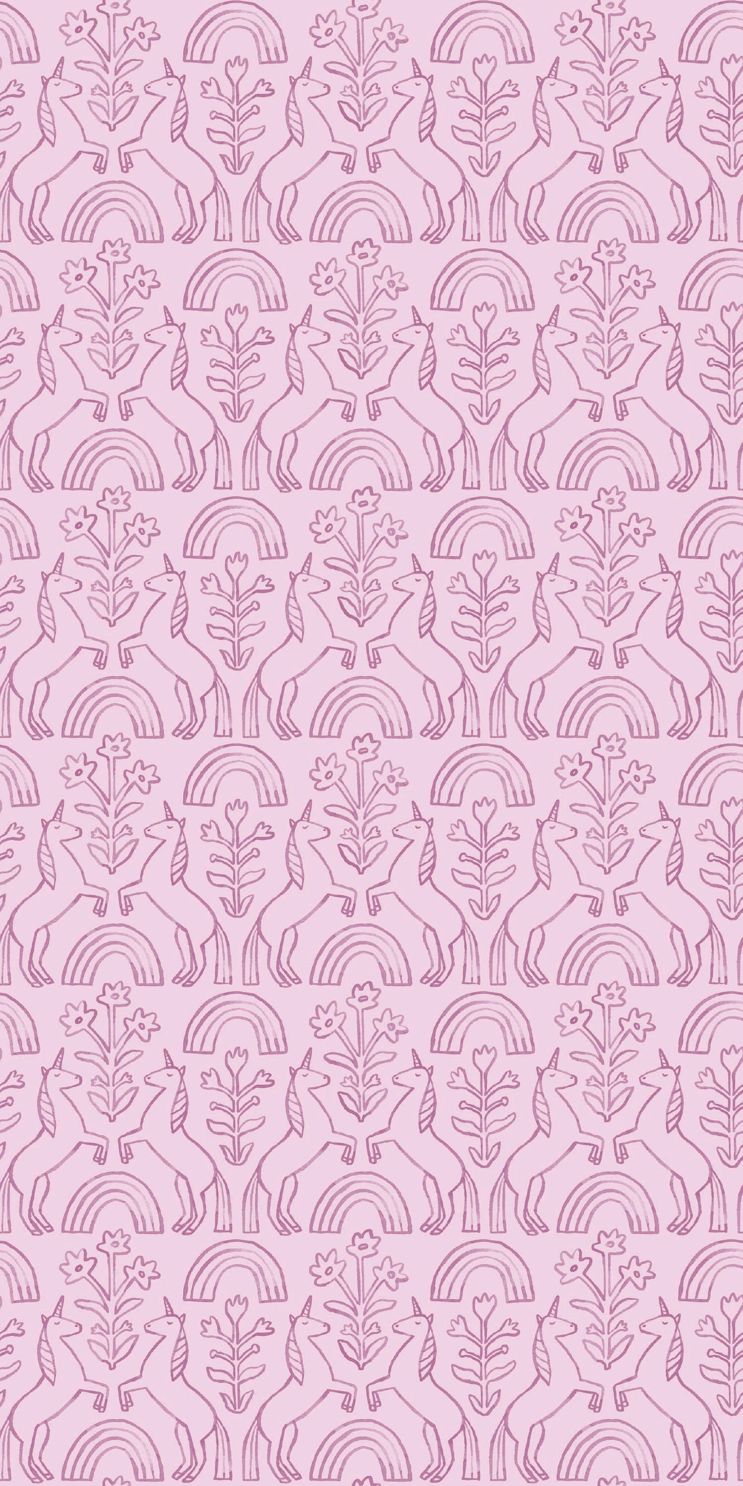 Unicorn in Purple color