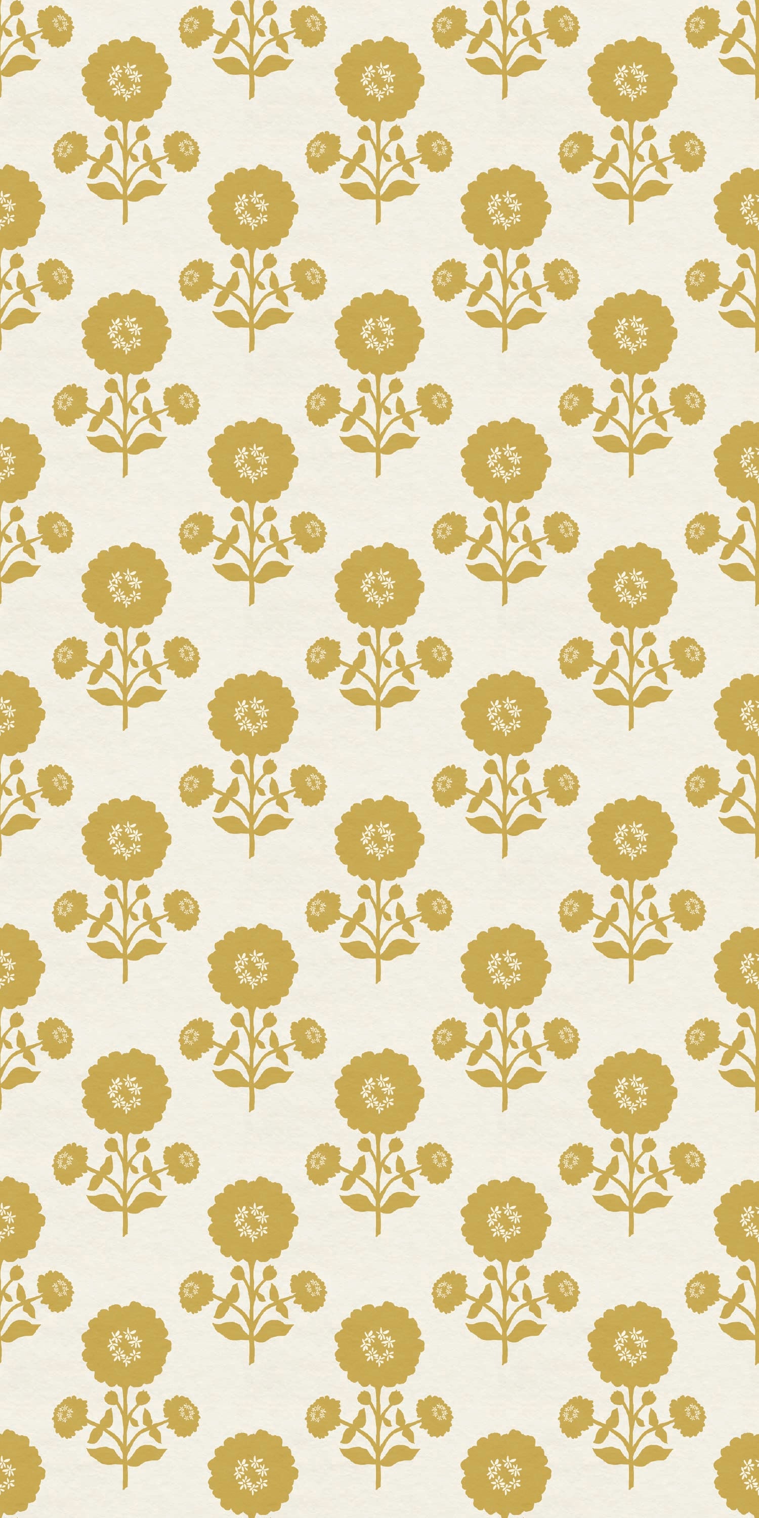 Zinnia in Cream/Mustard color