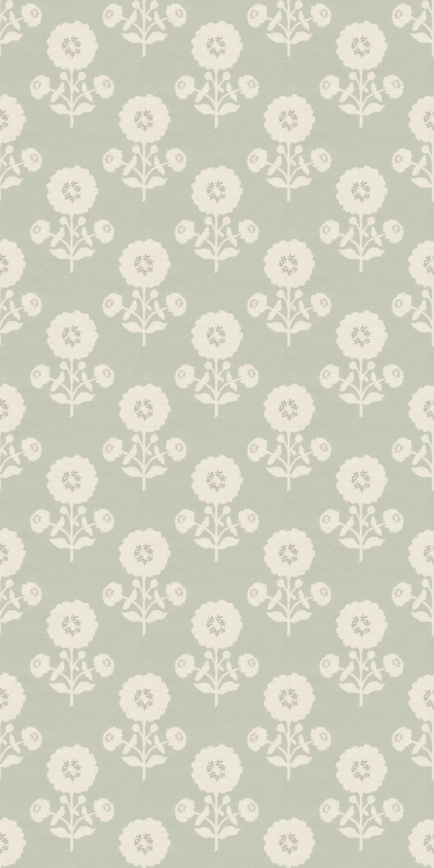 Zinnia in Sage color