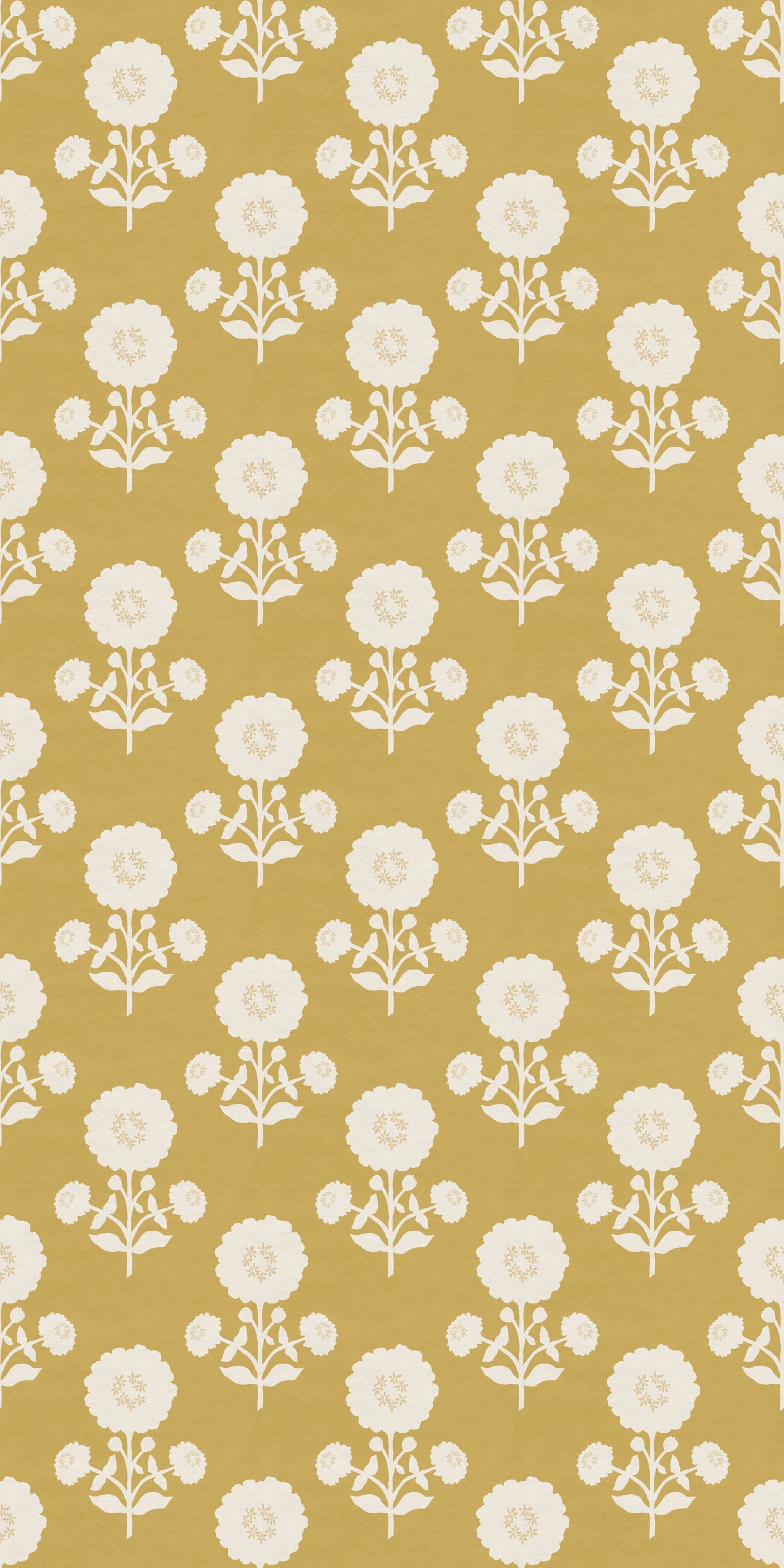 Zinnia in Mustard color