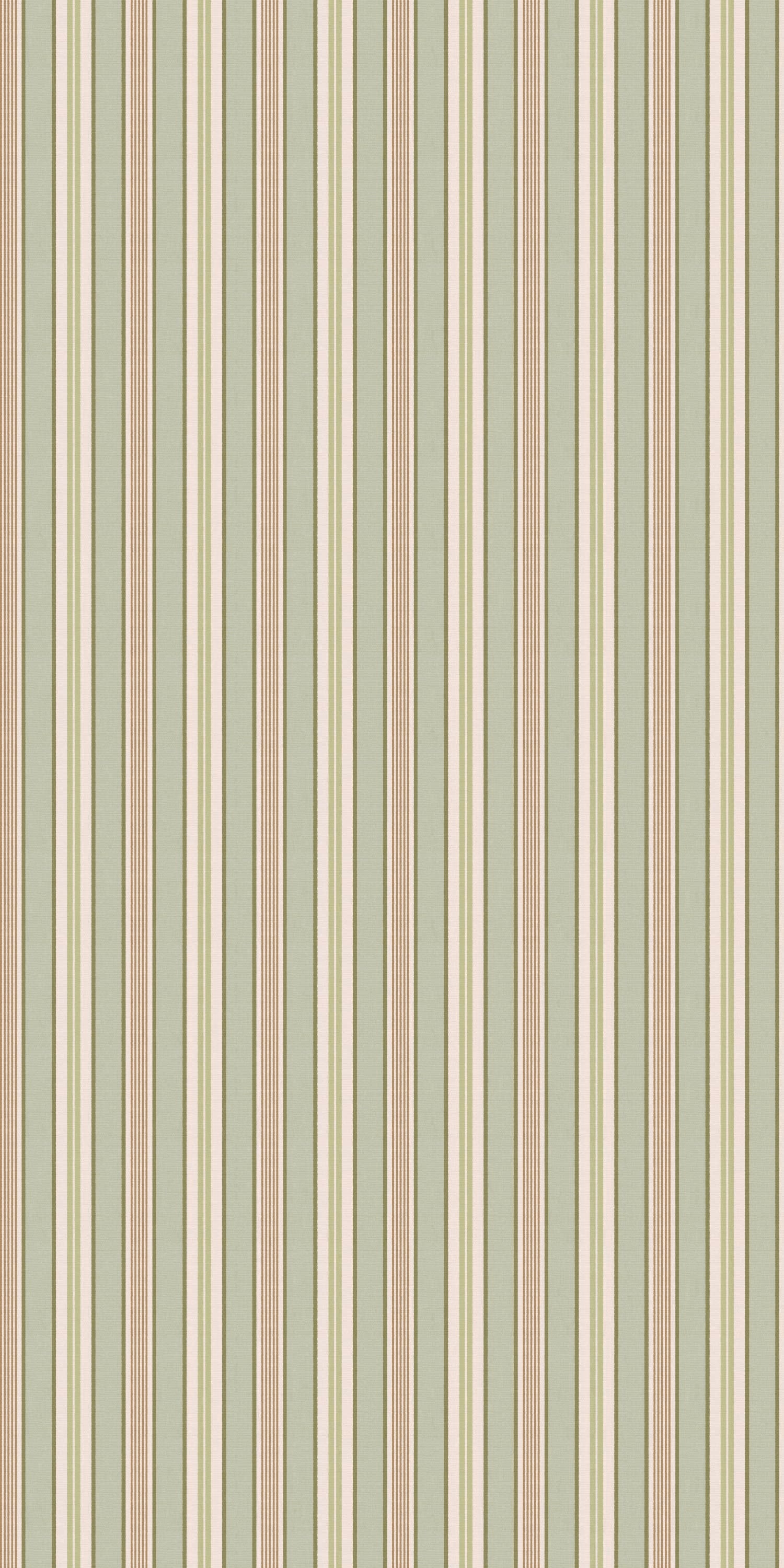 Handloom Stripe in Sage color