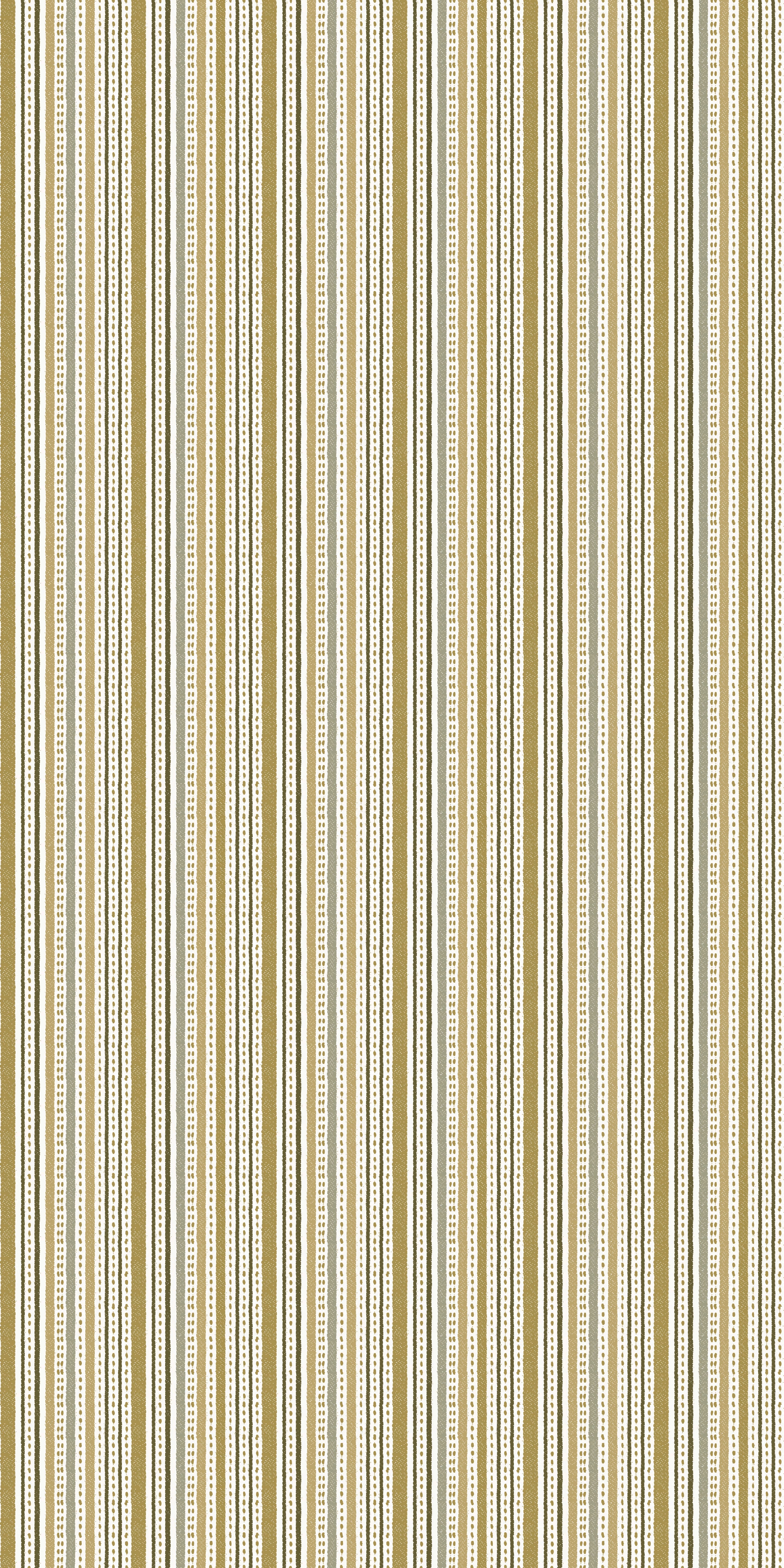 Harbor Stripe in Multi Green color