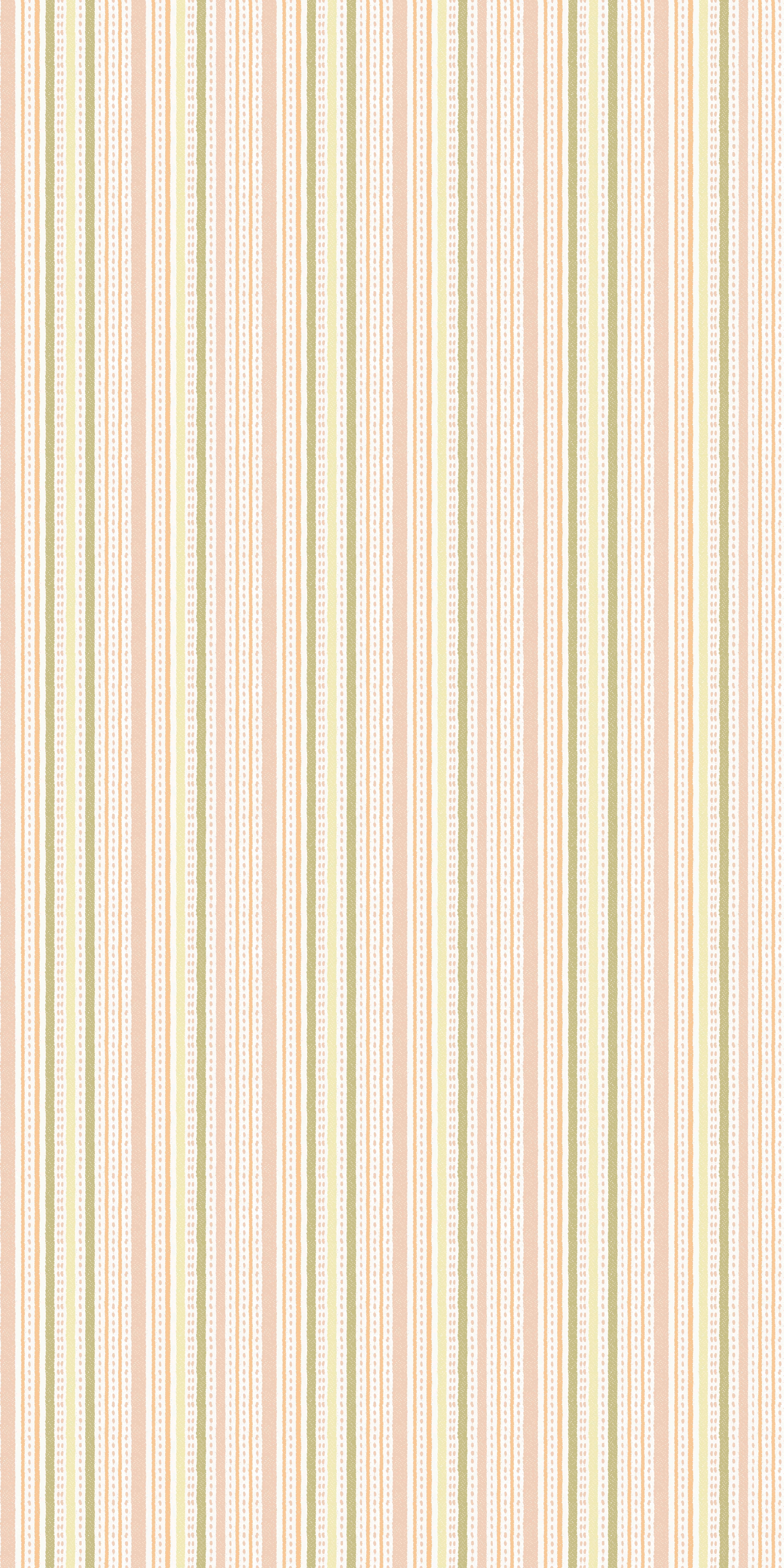 Harbor Stripe in Sherbet color