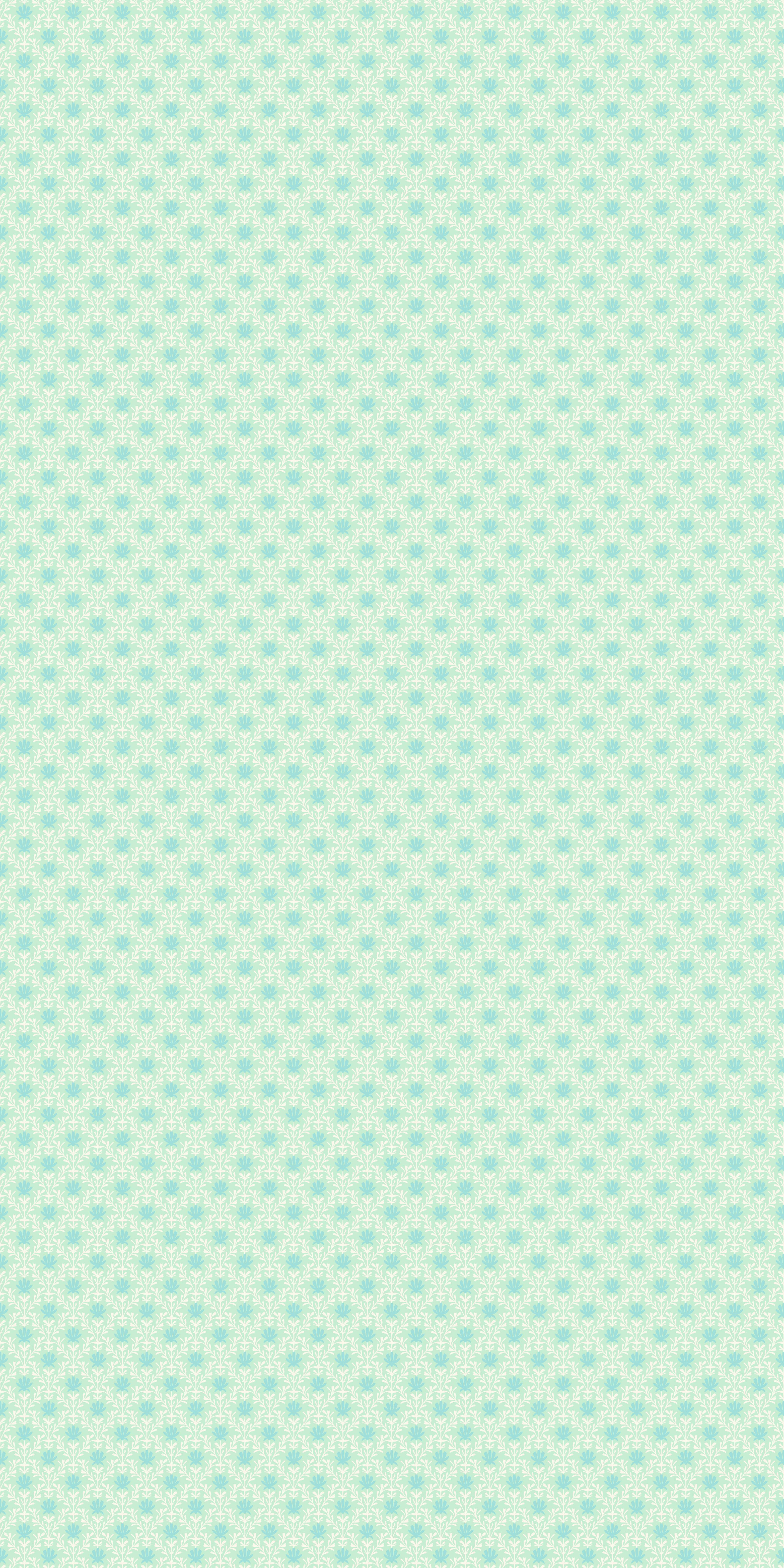 Petit Mist Floral in Sky Blue color