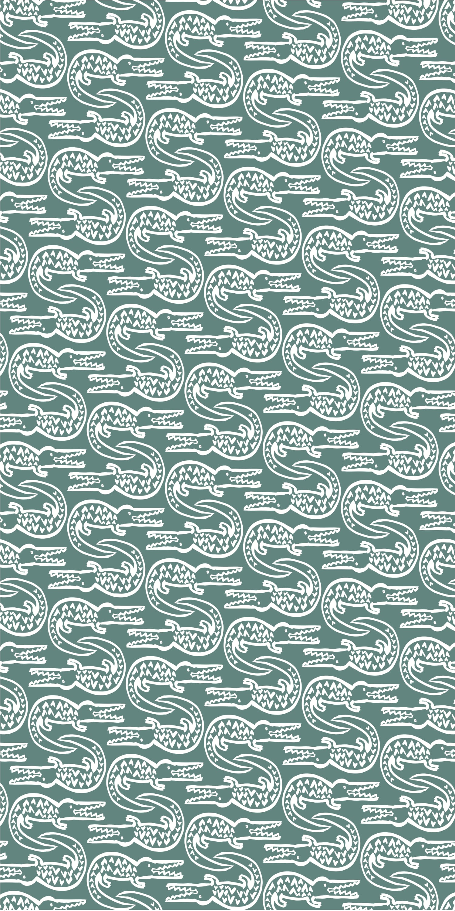 Alligator in Spruce color