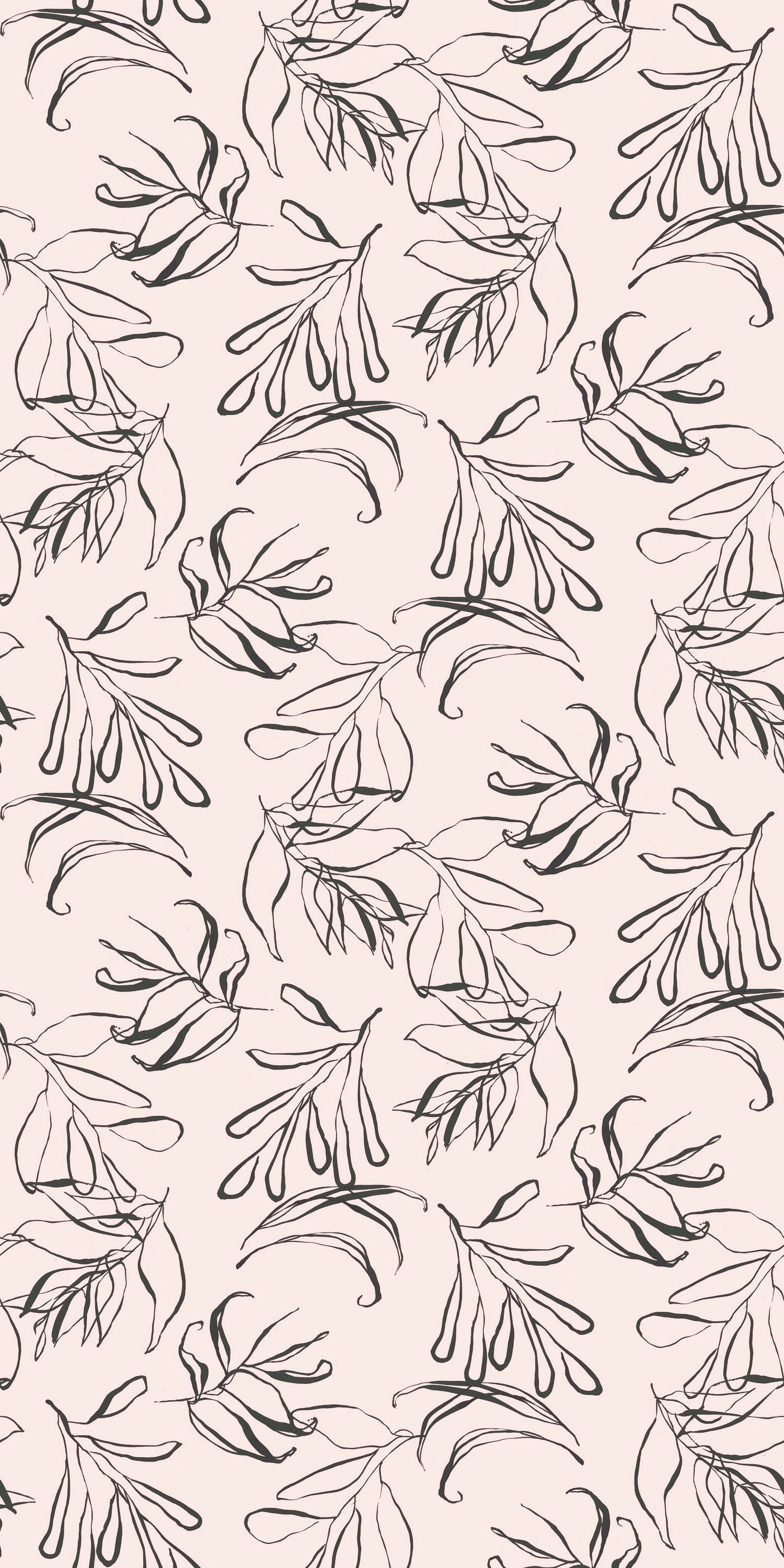 Botany in Charcoal and Putty color